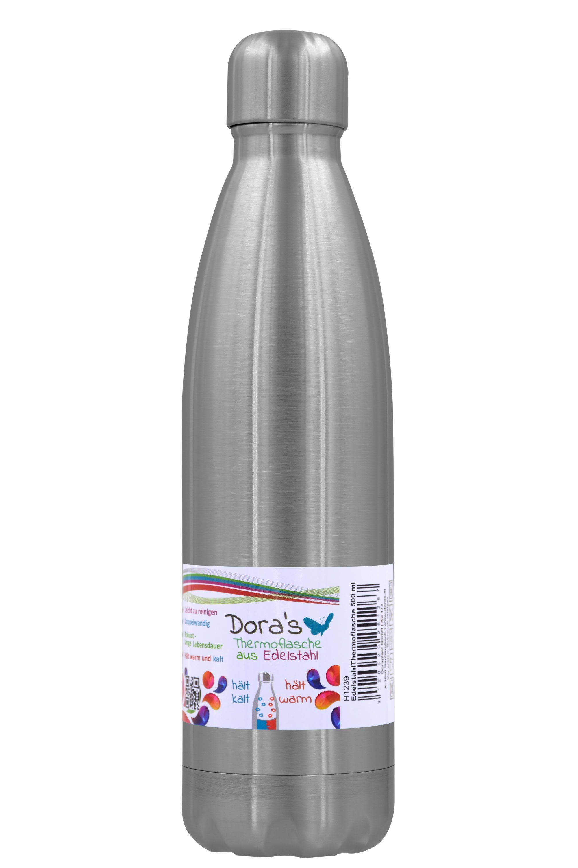Trinkflasche Edelstahl Thermoflasche steel 500ml