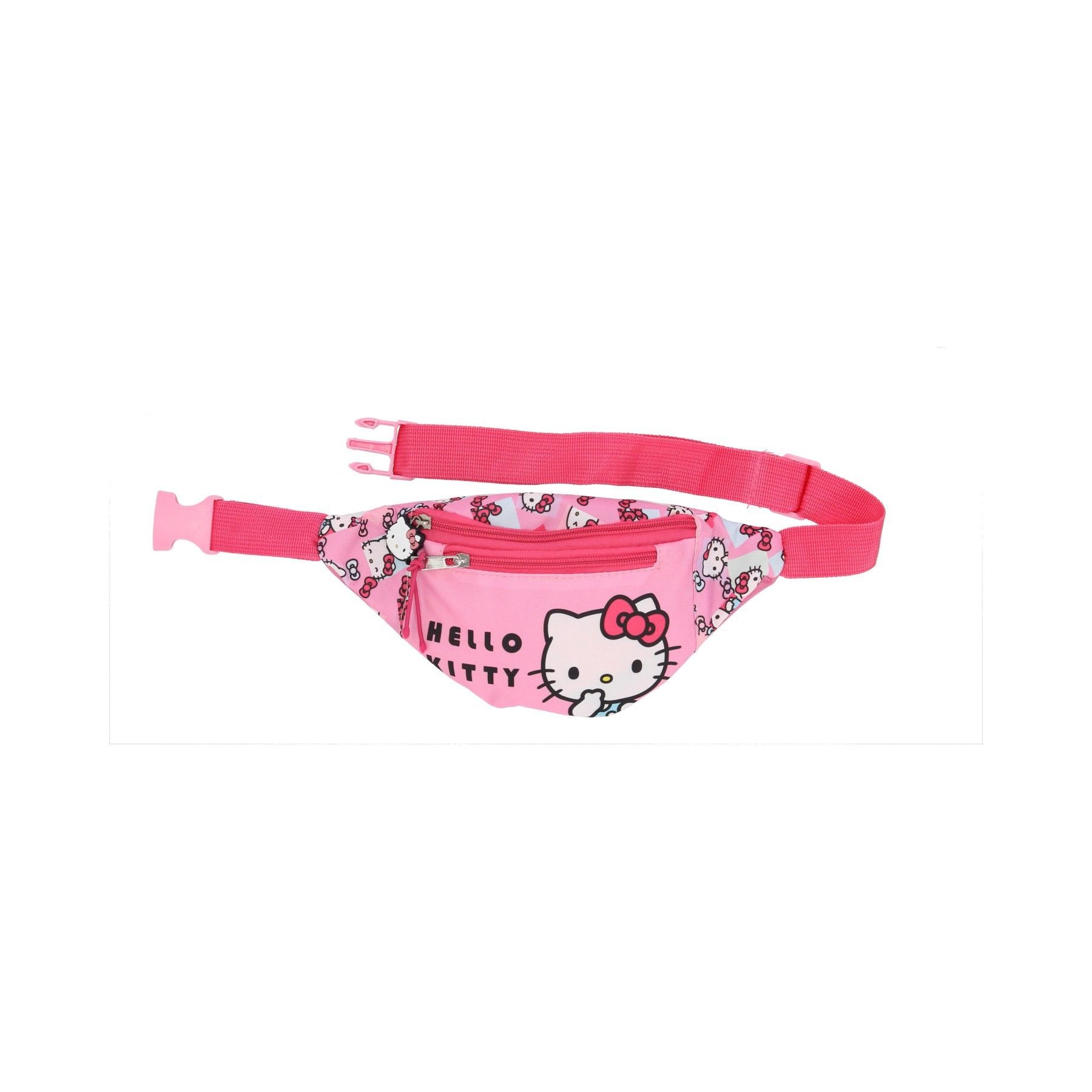 Textiel Trade B.V. Bauchtasche Hello Kitty verstellbar für Alltag, Reisen und Freizeit