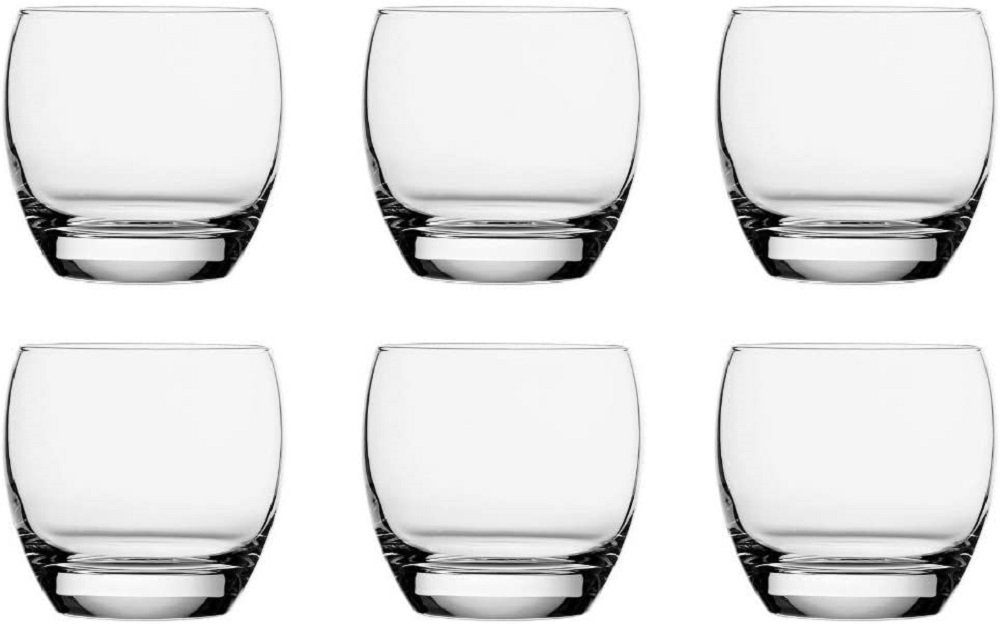 Whiskyglas 41010 6 Stück Barrel Whiskyglas 340 cc Glasbecher Trinkgläser Scotch