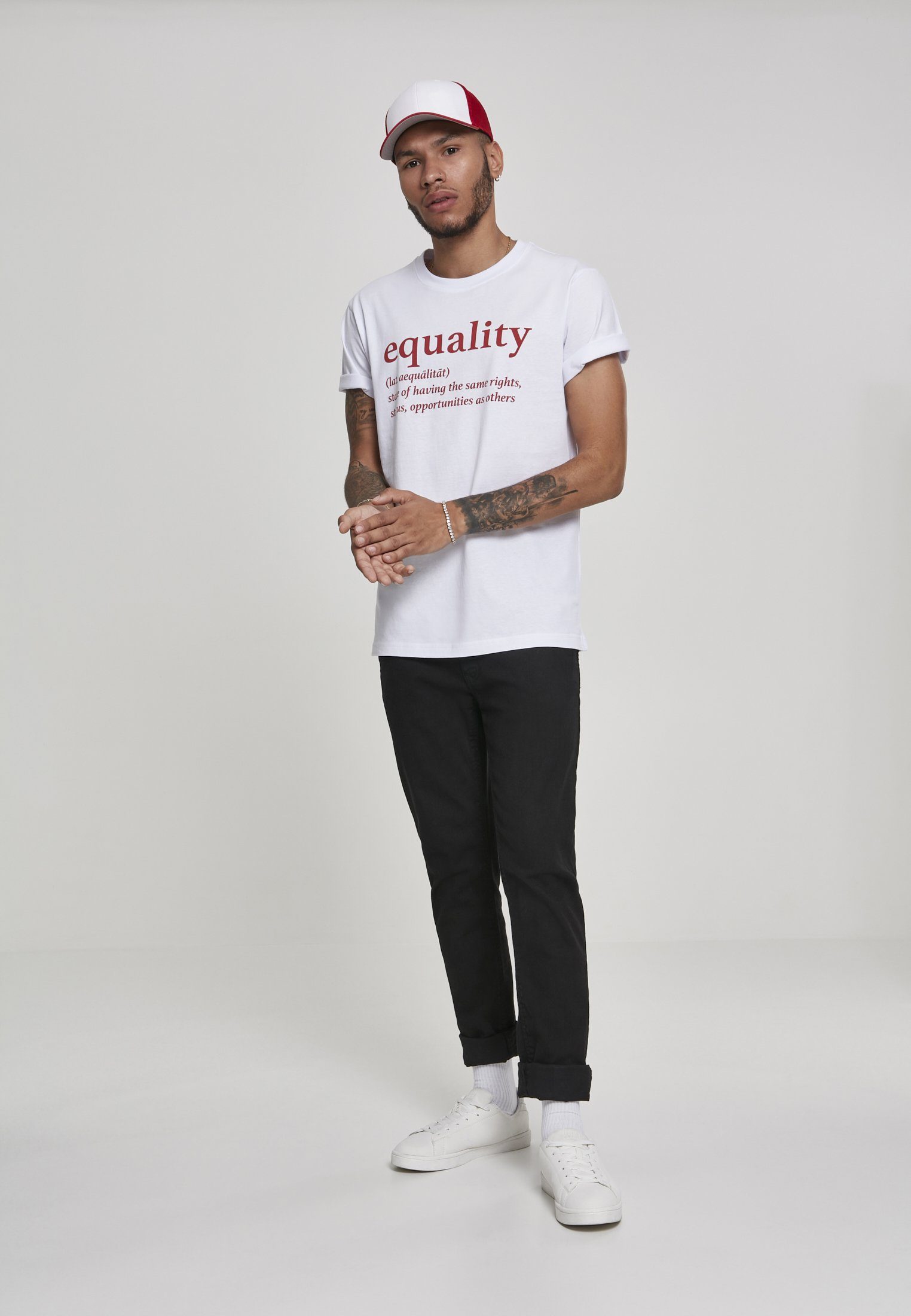Herren Definition white MT732 Equality Equality Definition (1-tlg) T-Shirt Tee MisterTee