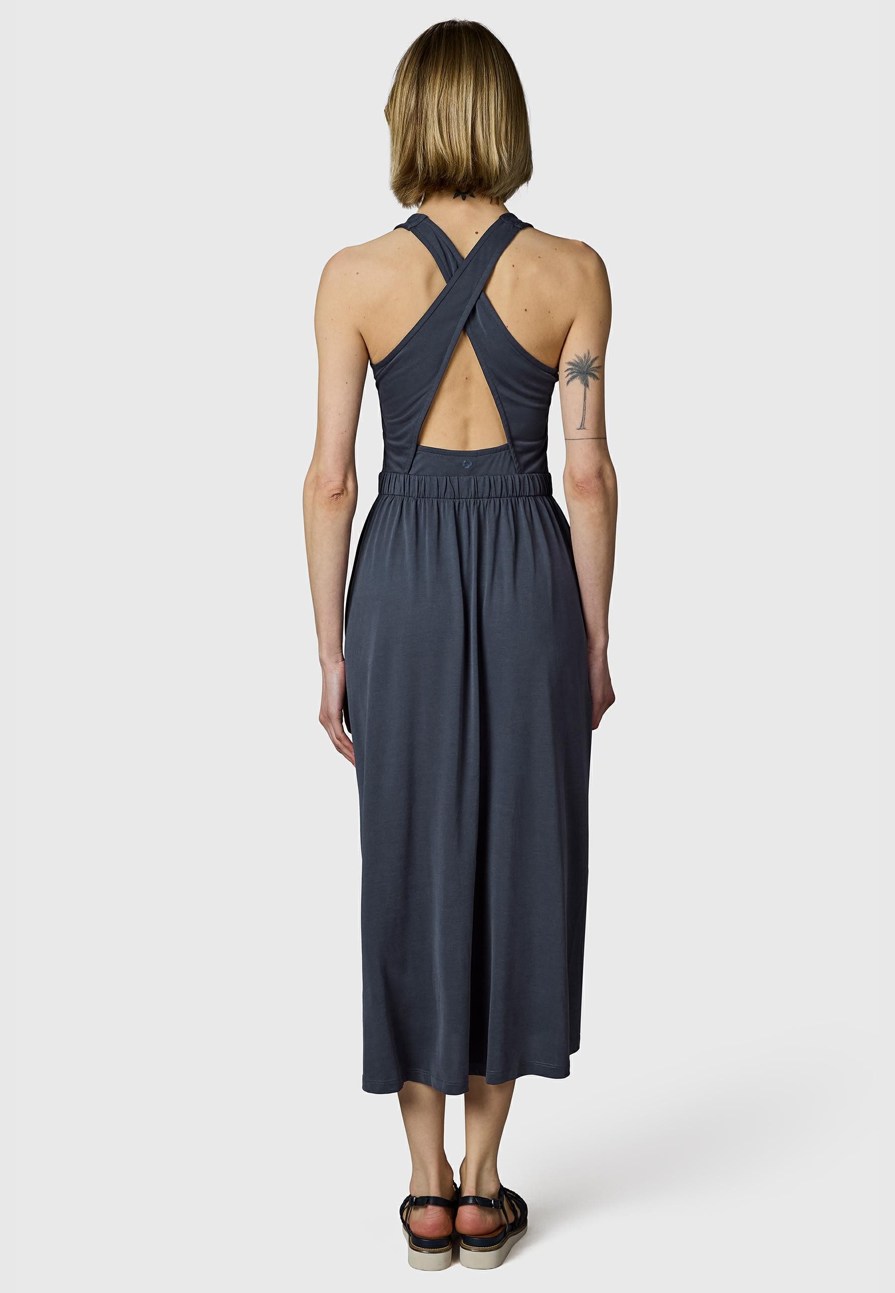 Ragwear Shirtkleid Mauglia YOUMODO Sommerkleid mit Trägern und Taillenzugband