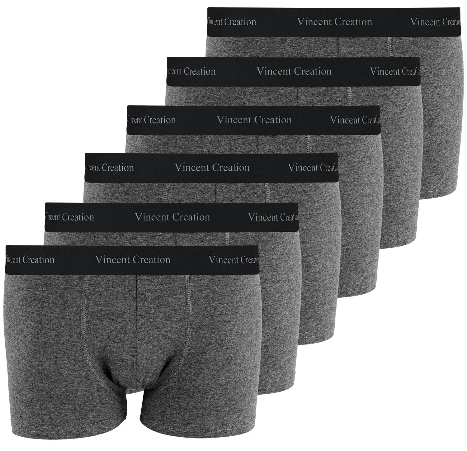 Vincent Creation® Boxershorts (6-St) angenehm stretchiger Baumwollmix günstig online kaufen