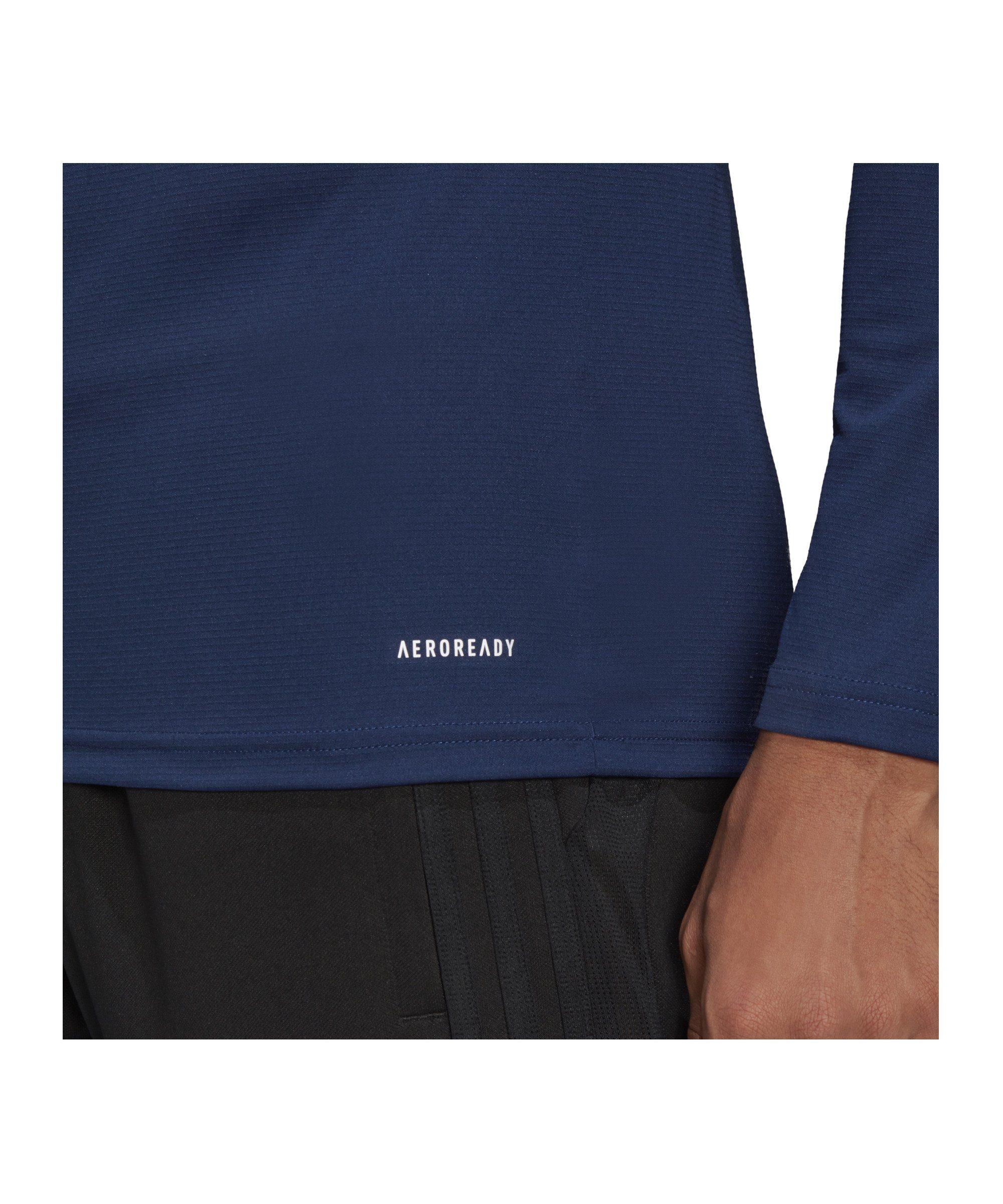 adidas Performance Funktionsshirt Team Produkt Nachhaltiges Base blau langarm Top