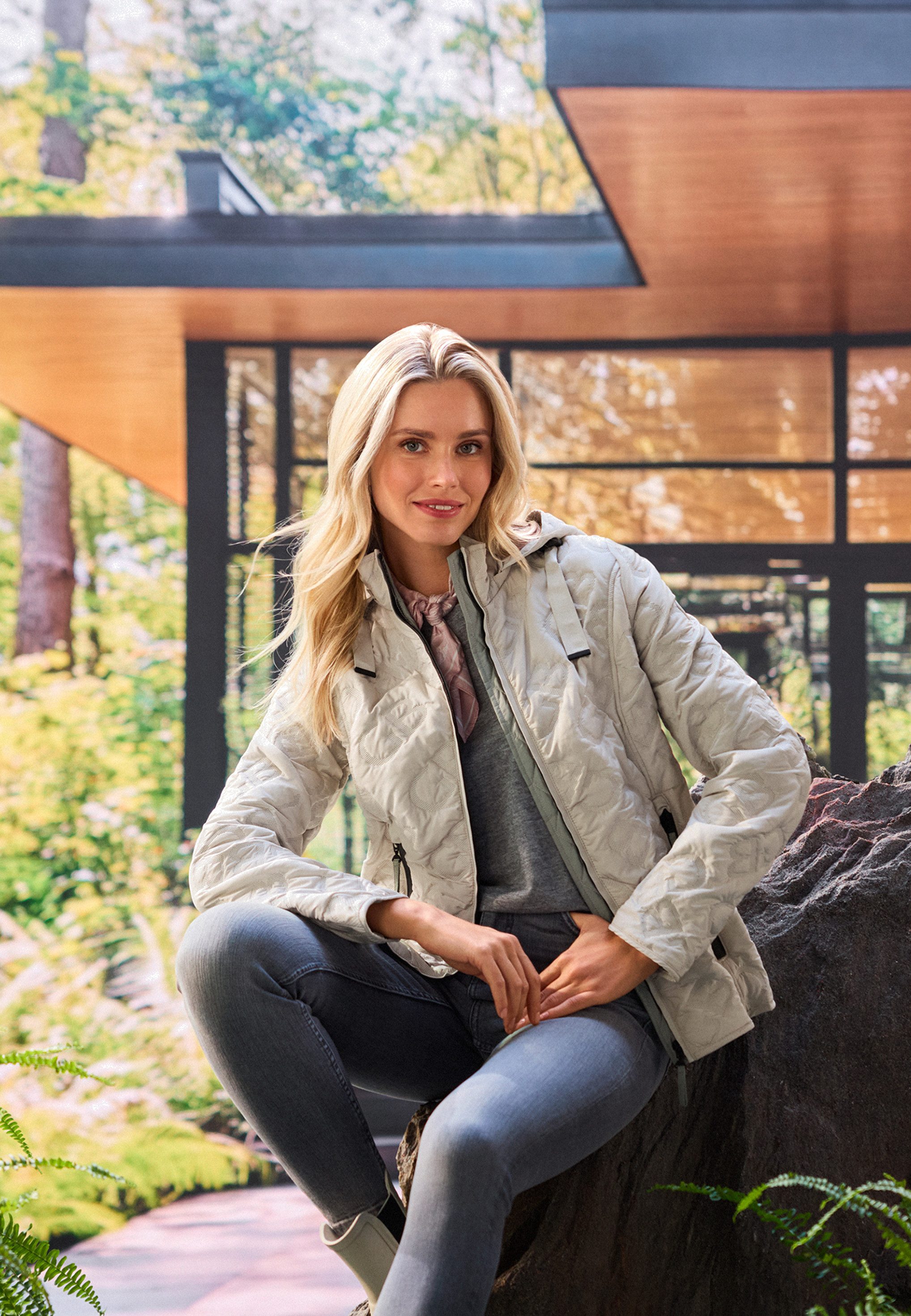 Gil Bret Sommerjacke Damen mit Kapuze