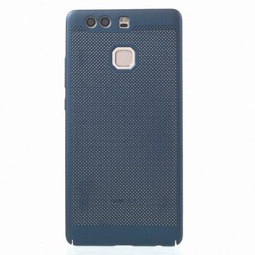 König Design Handyhülle Huawei P8 Lite 2017, Huawei P8 Lite 2017 Handyhülle Backcover Blau