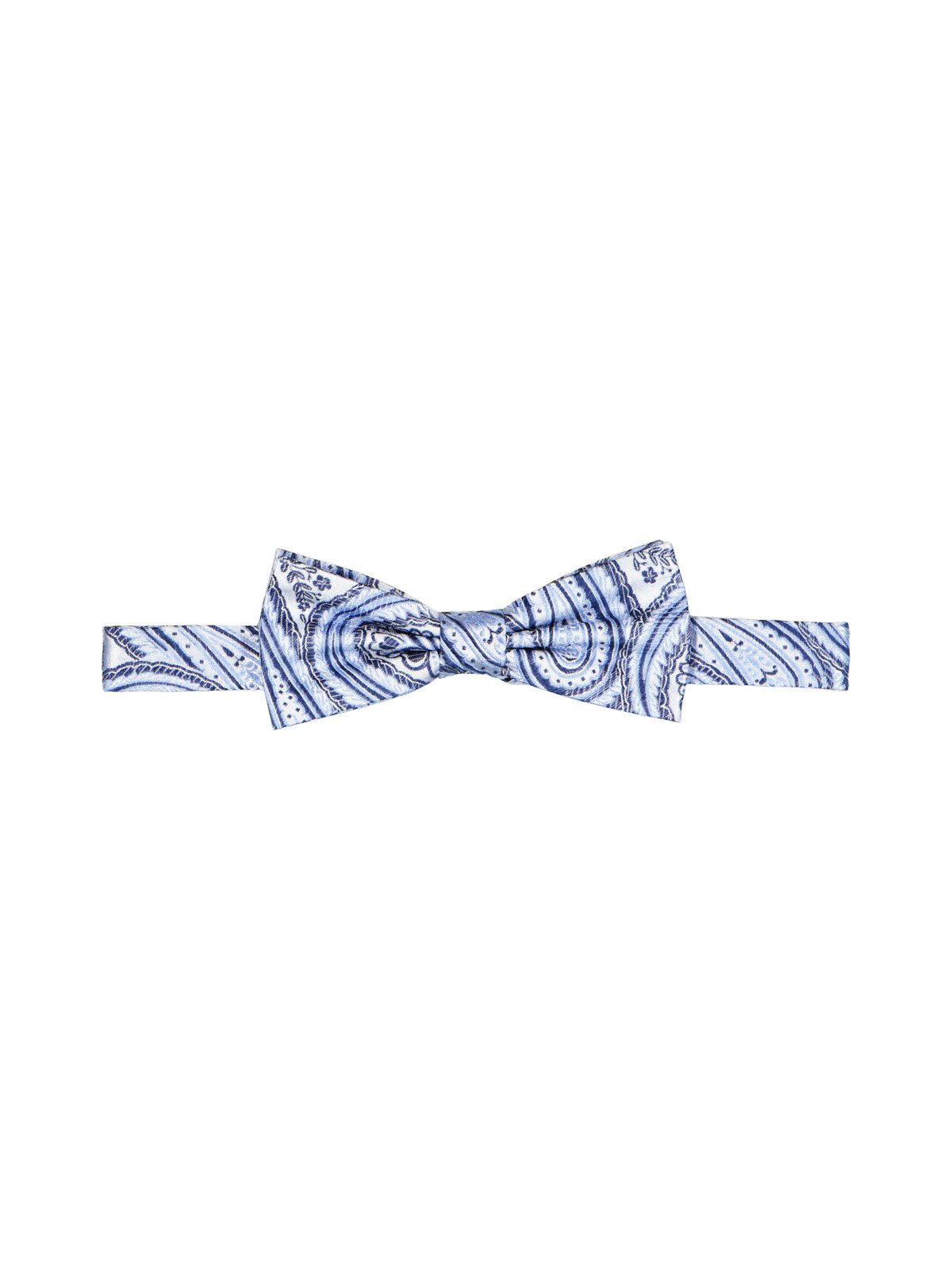 Engbers Fliege Herren Fliege in Paisley-Optik, Hellblau