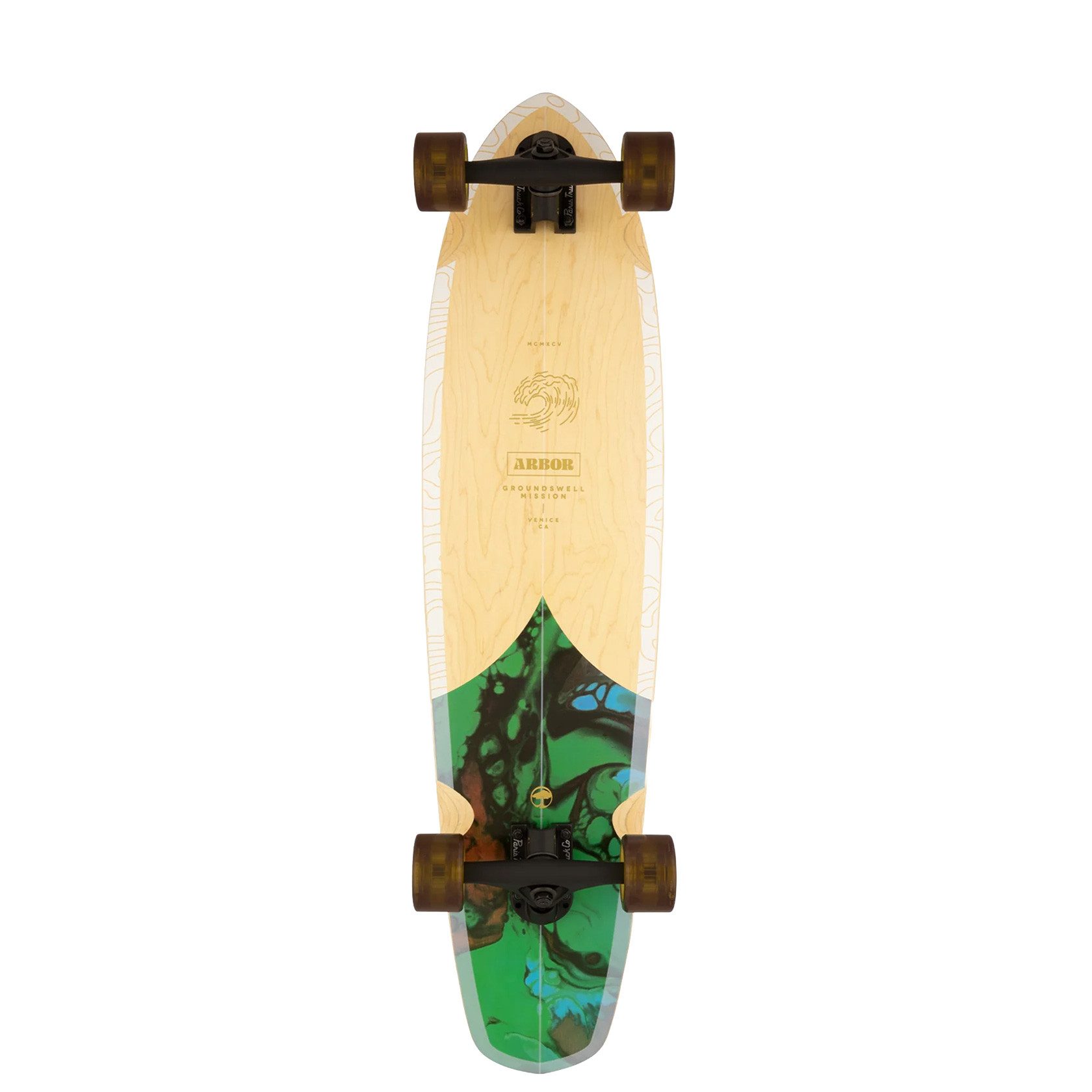 Arbor Collective Longboard Groundswell Mission 35", aus der Groundswell Serie von 2023