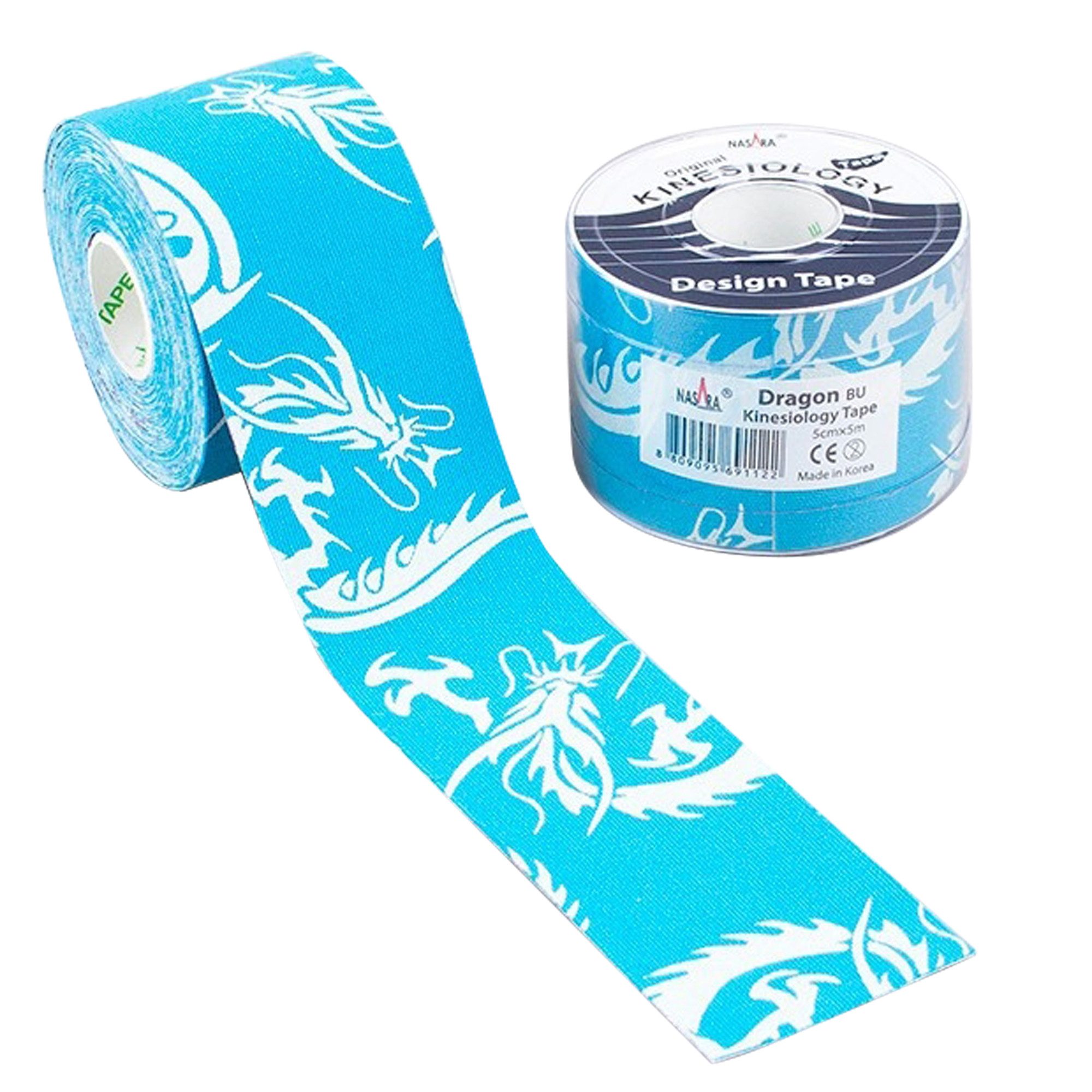 NASARA Kinesiologie-Tape NASARA Kinesio Tape, 5cm x 5m - DRAGON