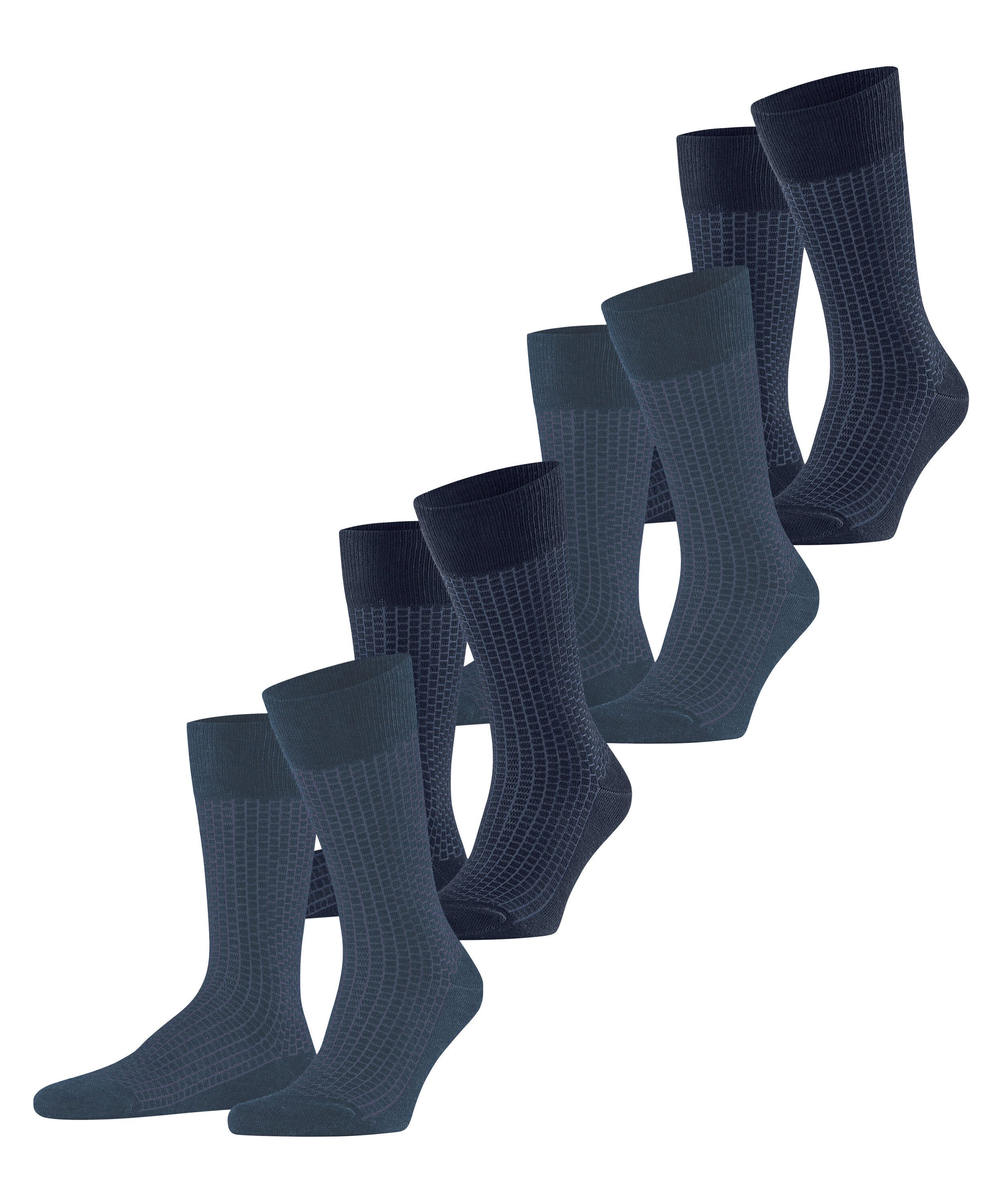 Esprit Socken Illusional Grid 4-Pack (4-Paar)
