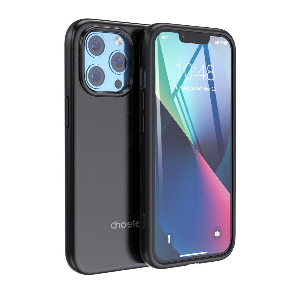 Choetech Handyhülle Schutzhülle Kantenschutz Magnethalterung 6,7 Zoll, Stoßfest, MagSafe-kompatibel, Rutschfest
