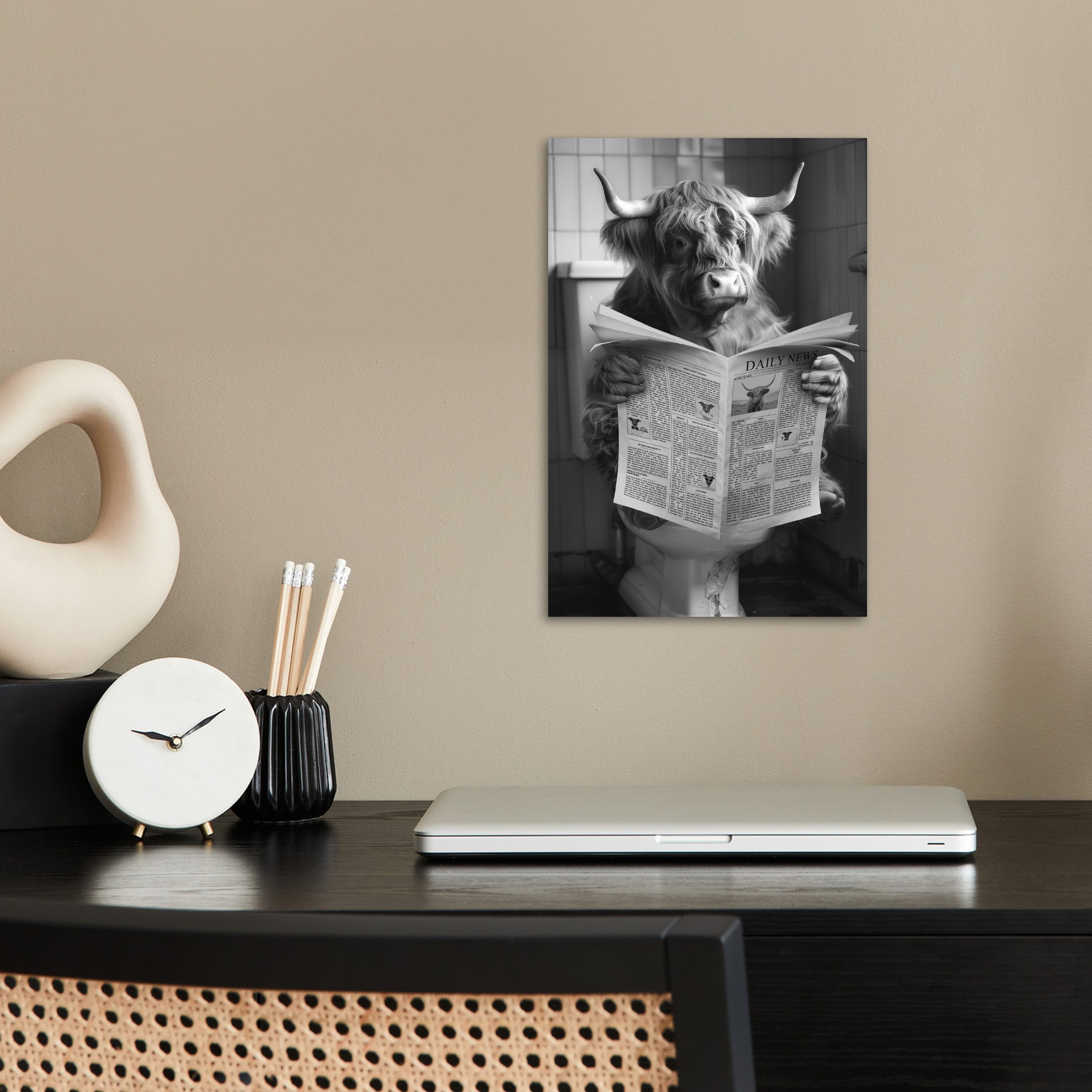 MuchoWow Poster Schottischer Highlander - Kuh günstig online kaufen