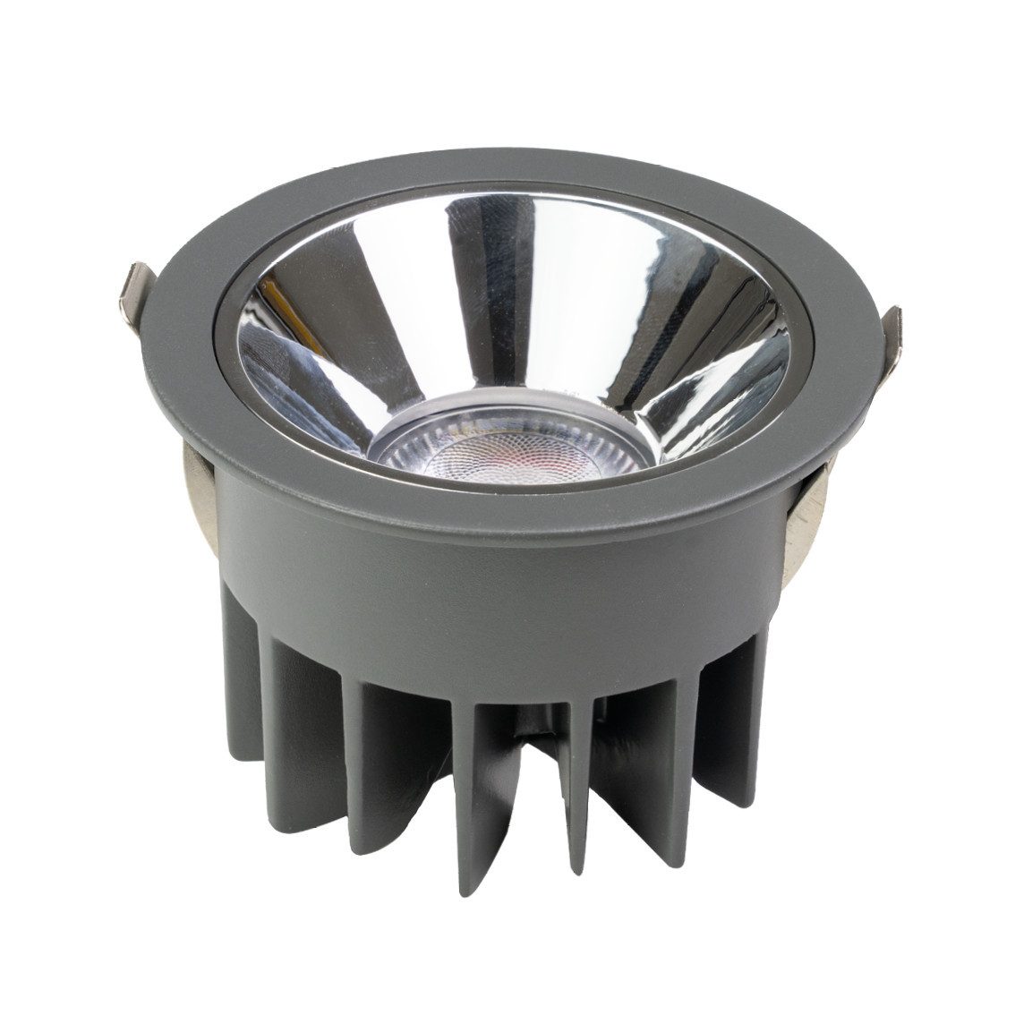ENOVALITE LED Deckenspot CCT Einbaustrahler, LED fest integriert, Kalt- Warmweiß, 2700K-6500K, Lichtfarbe einstellbar, CRI90 Augenschonend