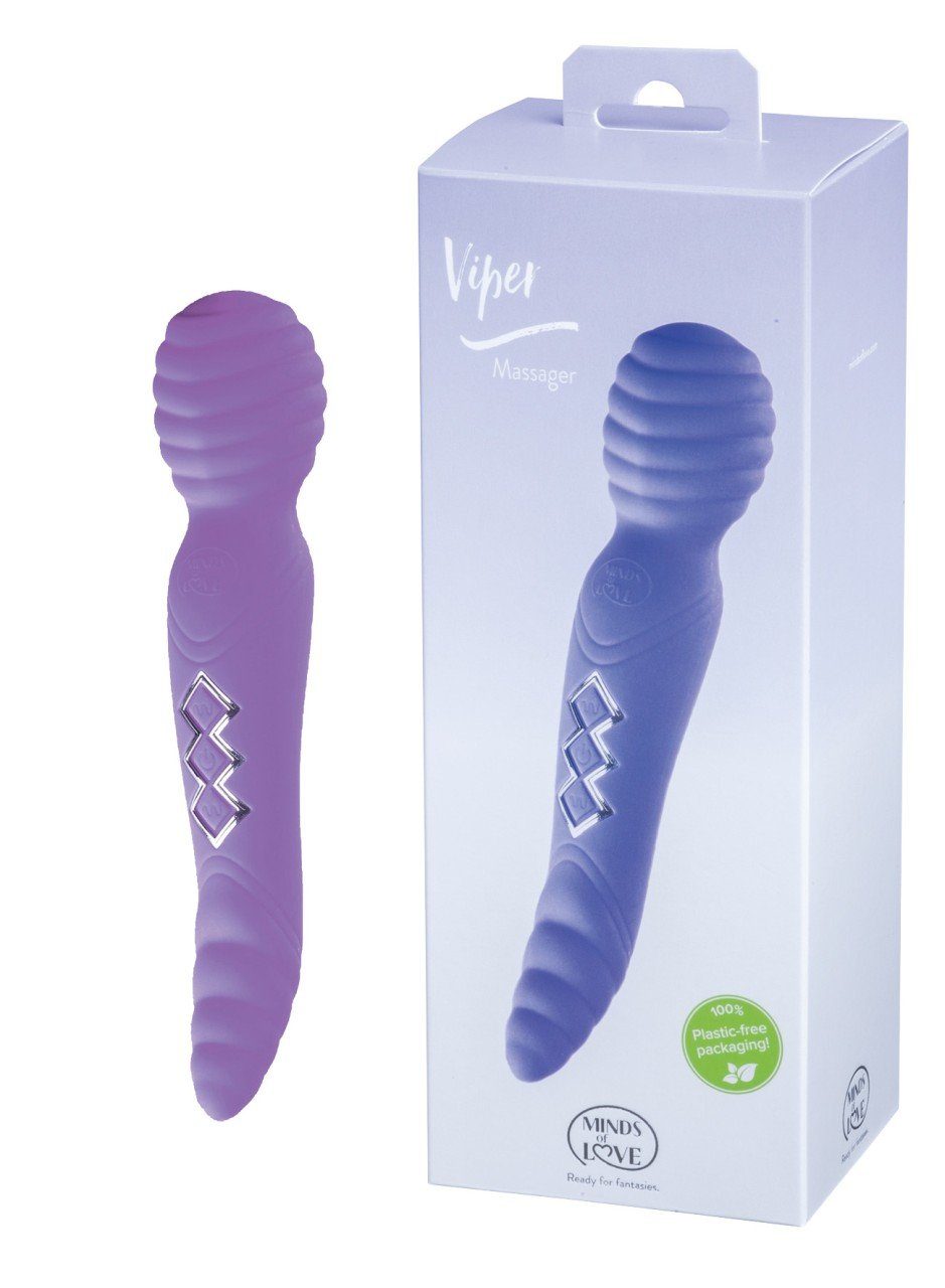 Massager MINDS Viper of lila LOVE of LOVE MINDS Wand