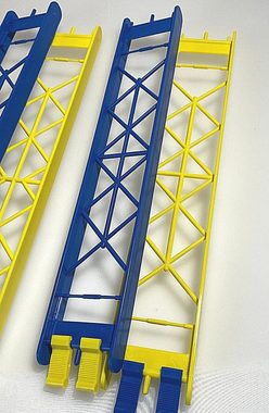 Anplast Vorfachschnur DOPPEL VORFACH-AUFWICKLER Stippmontagen Montageaufwickler, 0,26 m Länge, eignet sich bestens für Haken, Montagen und Vorfächer