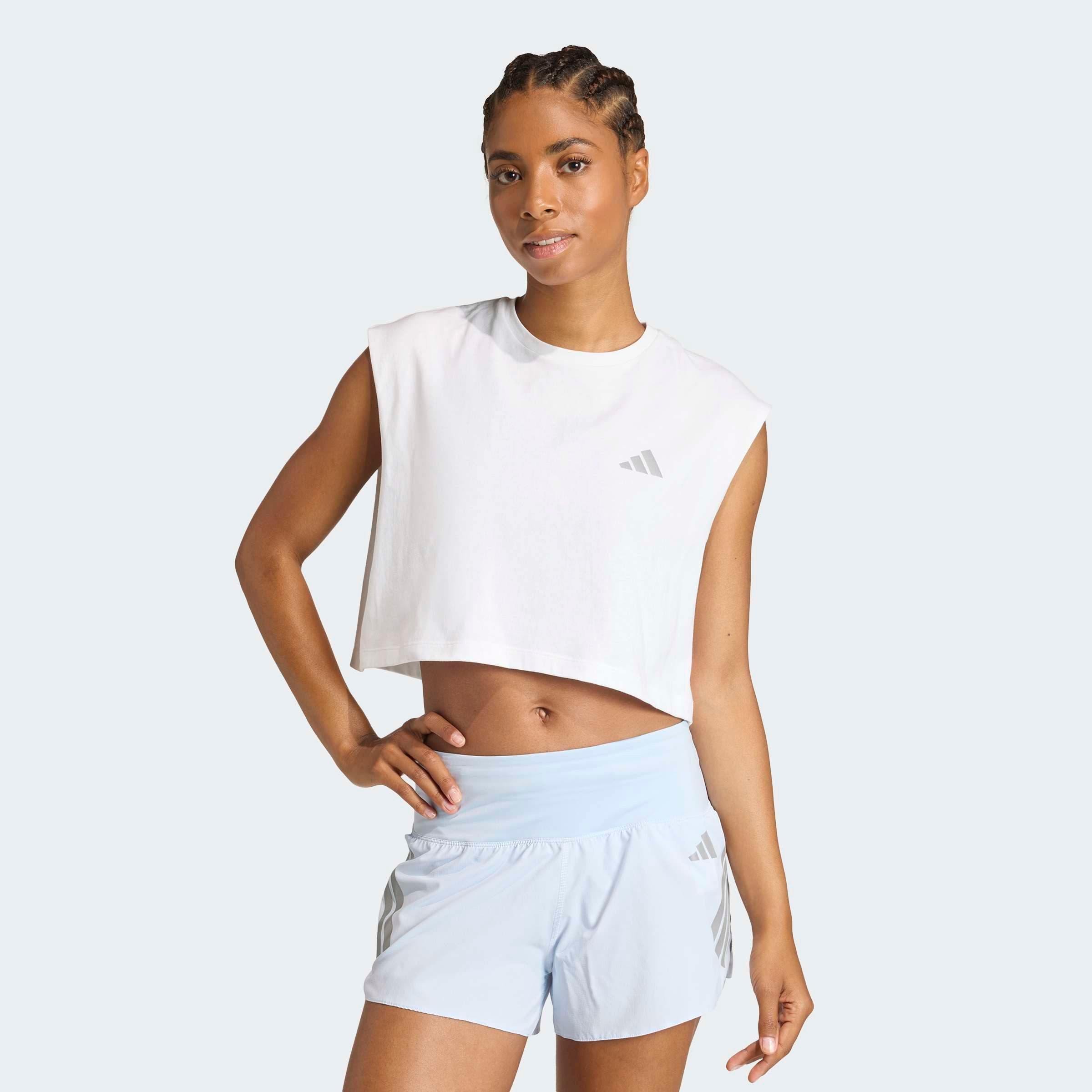 adidas Performance Laufshirt ADI365 RUNNING ESSENTIALS CROP günstig online kaufen