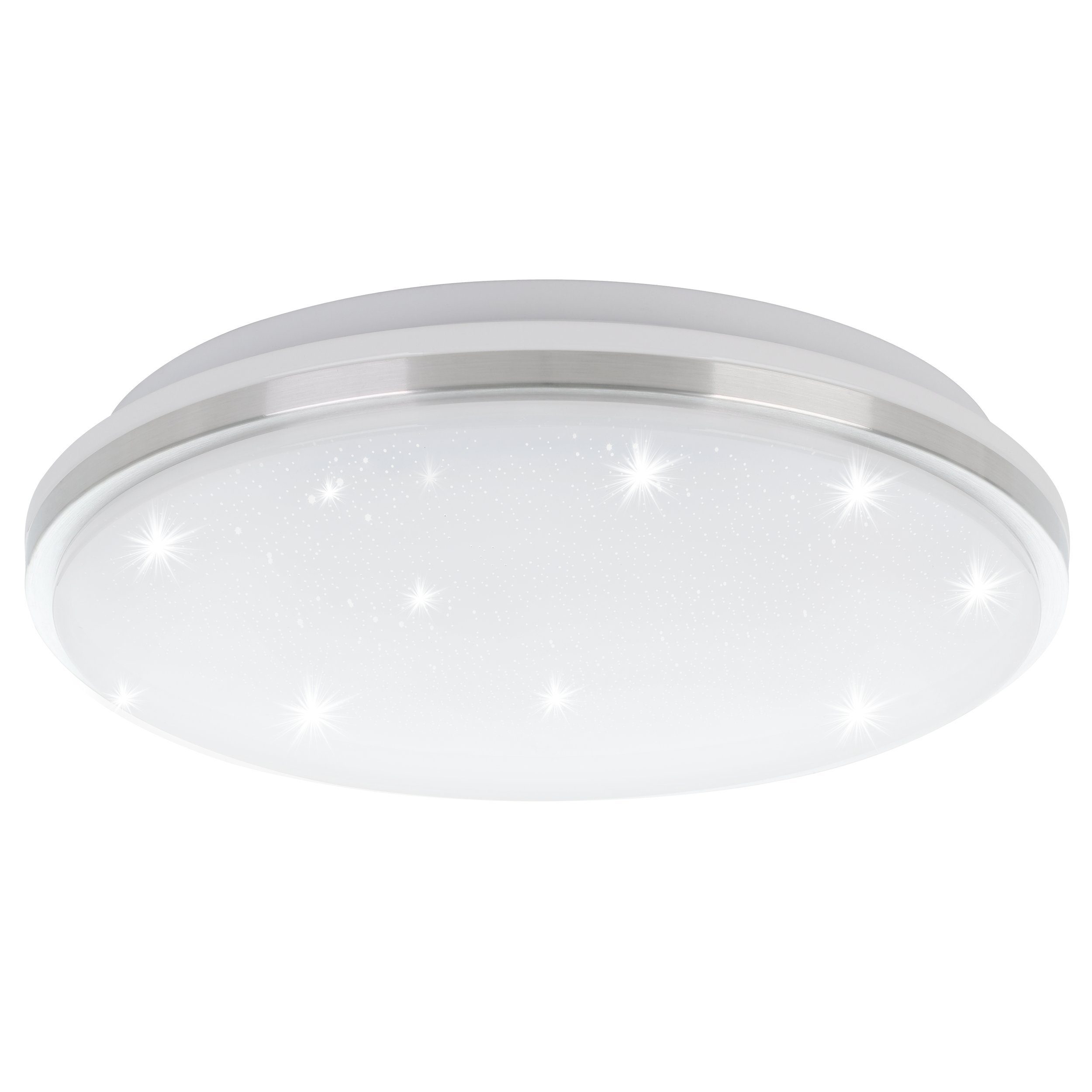 EGLO LED Deckenleuchte Marunella-s, Leuchtmittel inklusive, Ø 34 cm, Deckenleuchte, Küchenlampe Decke, Lampe Sternenhimmel