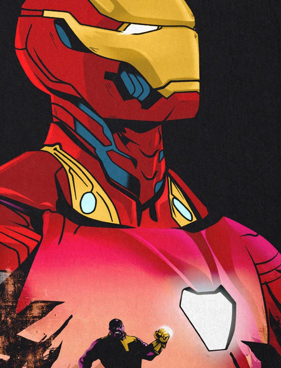 style3 T-Shirt Iron Hero stark superheld infinity kino ironman