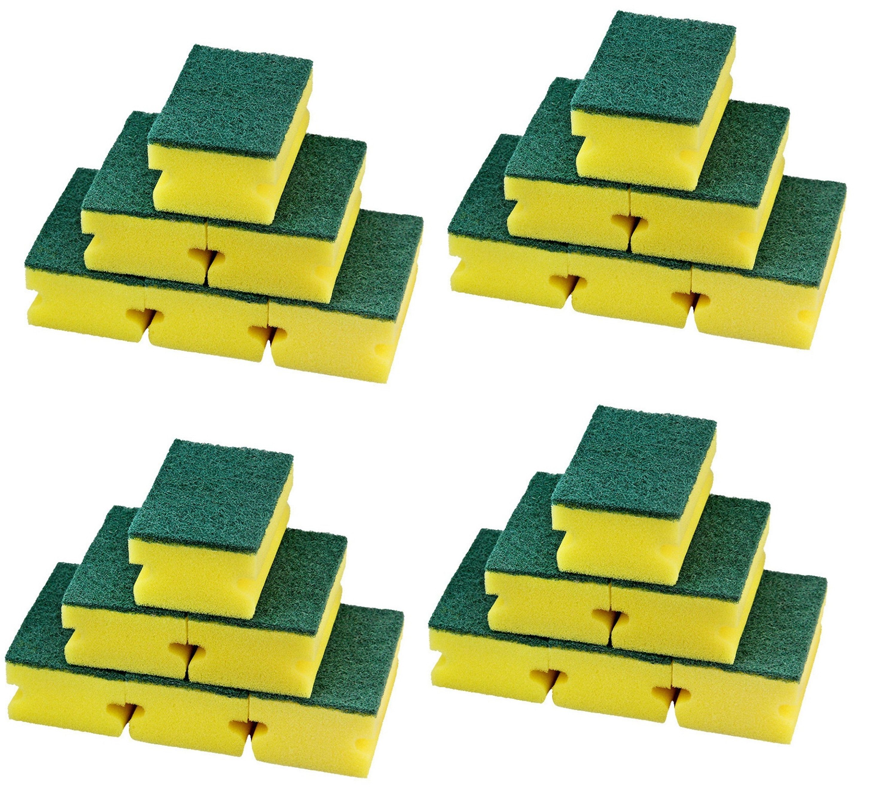 BAYLI Scheuerschwamm 50er Set Küchenschwamm, Topfschwamm, Putzschwamm - Scheuerschwamm