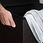 DuneDesign Wäschekorb »Faltbarer Wäschekorb 70L Wäschetruhe mit Deckel«, Leinen Optik 50x28x50cm braun, Bild 5