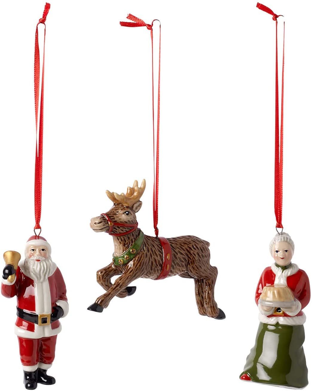 Villeroy & Boch Christbaumschmuck 6669 - Nostalgic Ornaments Nordpol Express, 3er SET (1-tlg)