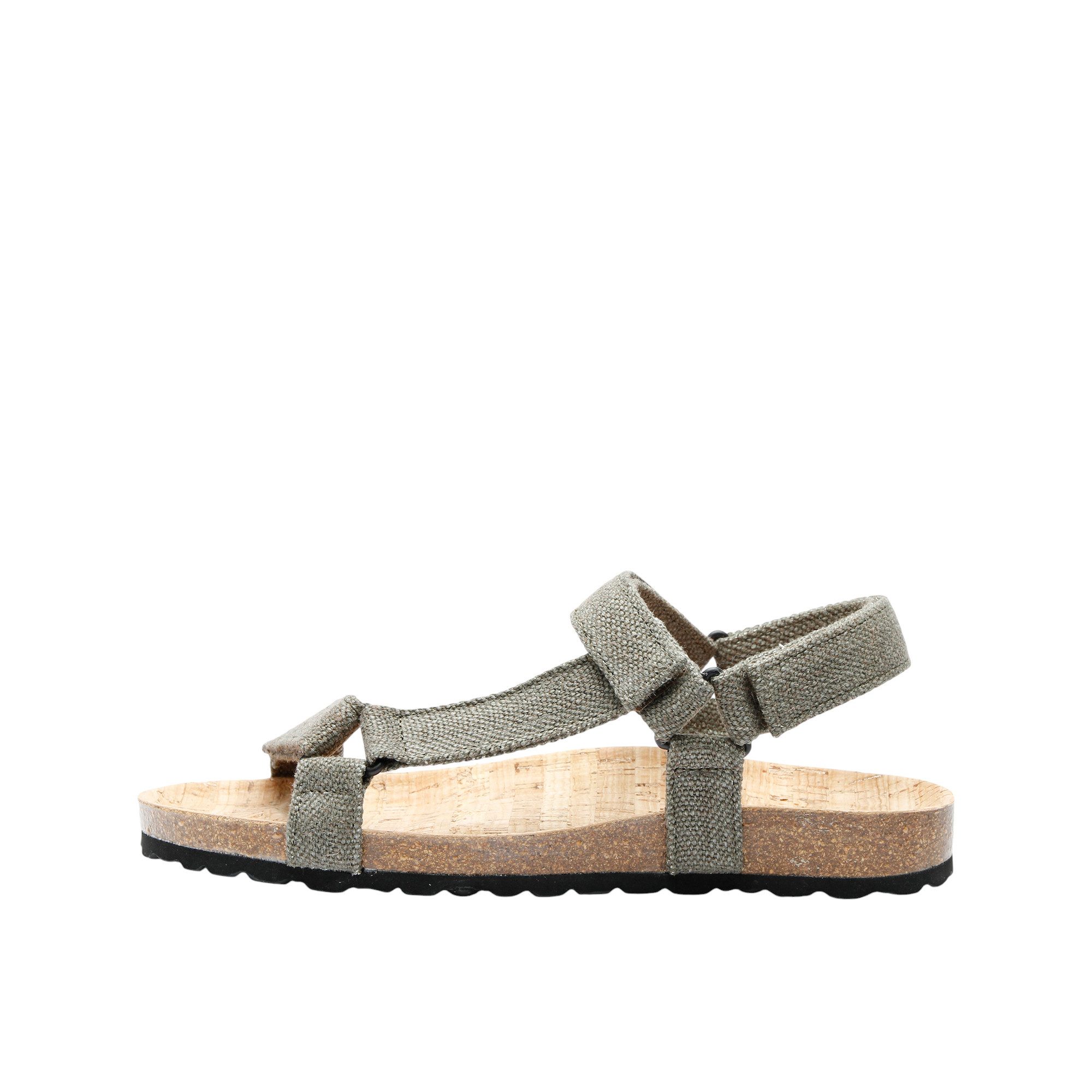 Grand Step Shoes Levi Hemp khaki Damen Sandale