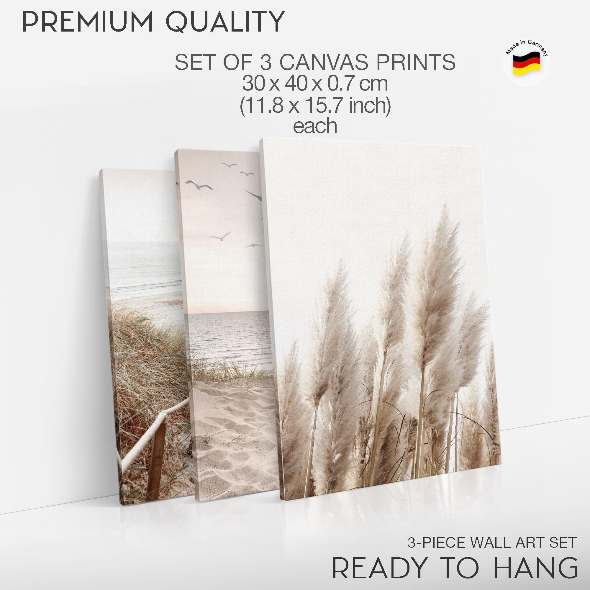 Novart Wandbild Boho Abstrakt Wohnzimmer Schlafzimmer Dekoration Kunstdruck, Boho – Bild 5 von 5