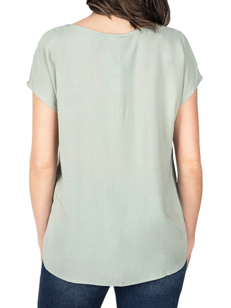 DENIMFY T-Shirt Damen Blusentop DFJule Regular günstig online kaufen