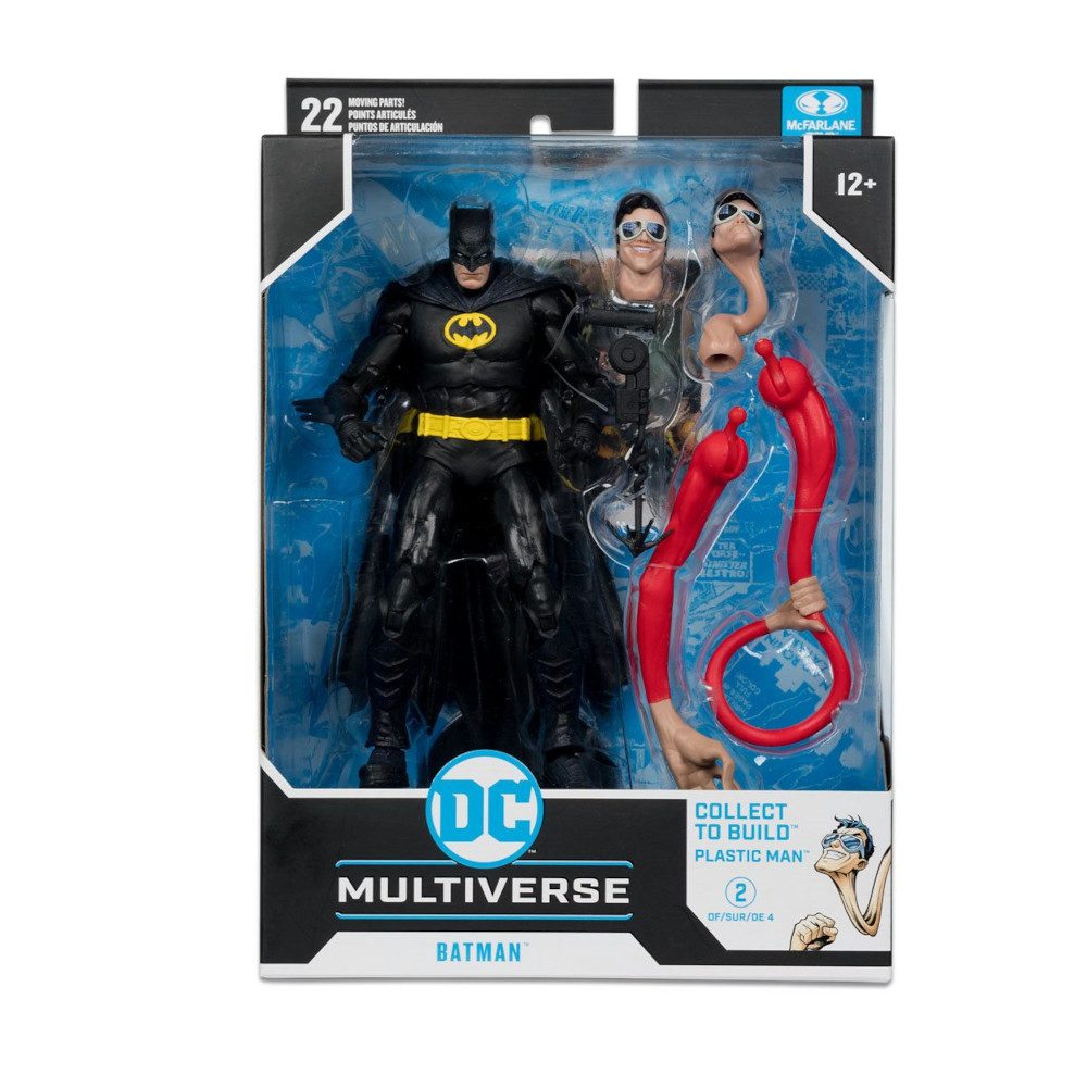McFarlane Toys Actionfigur McFarlane Toys DC Build A Plastic Man JLA Batman BaF Actionfigur