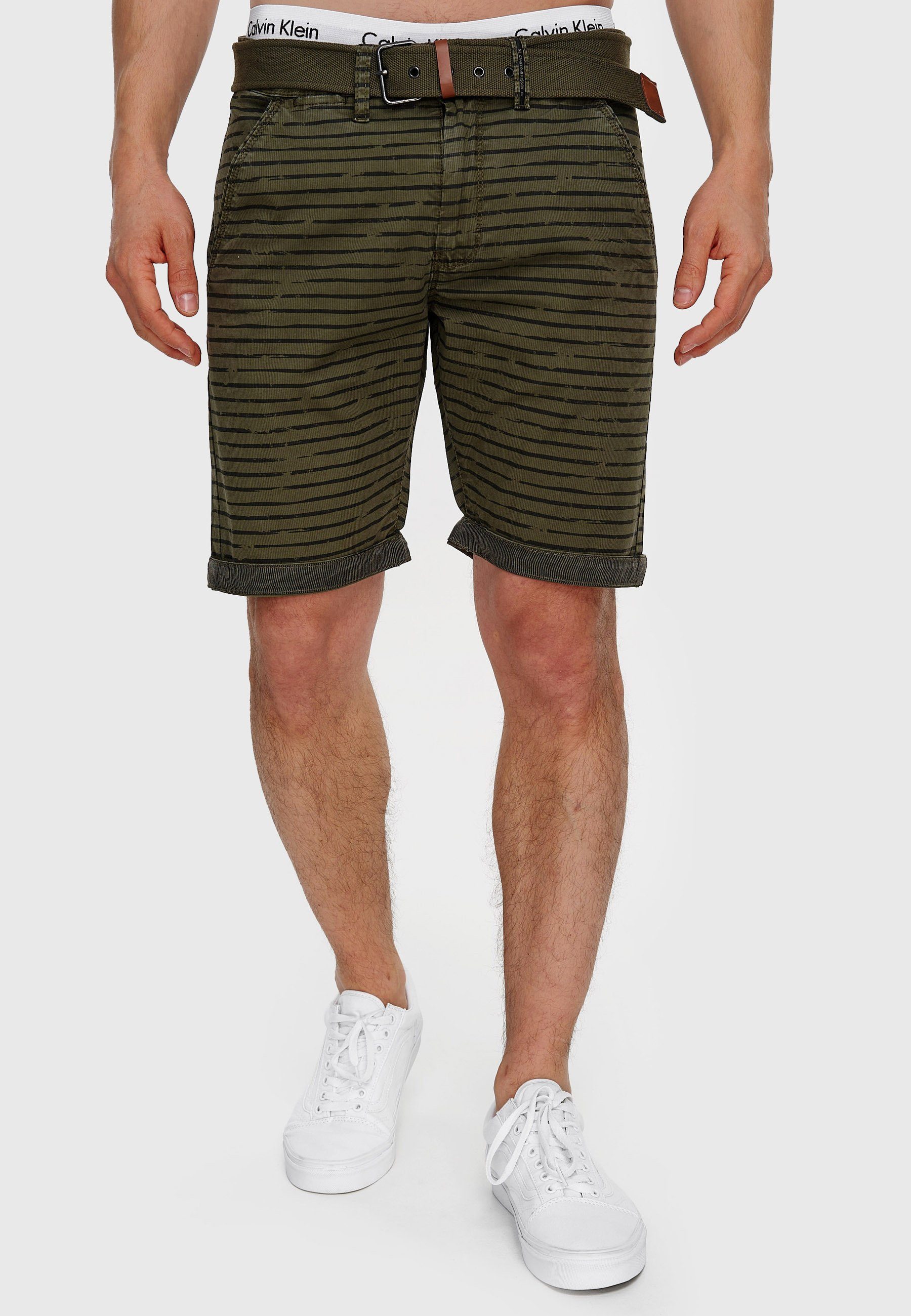 Indicode Chinoshorts Arroyo Army