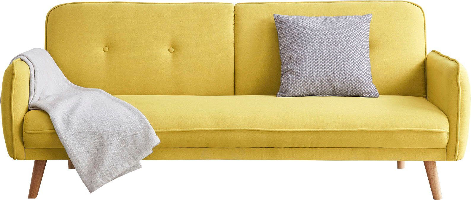 SalesFever Schlafsofa Linköping, 3-Stizer, Sofa, mit günstig online kaufen