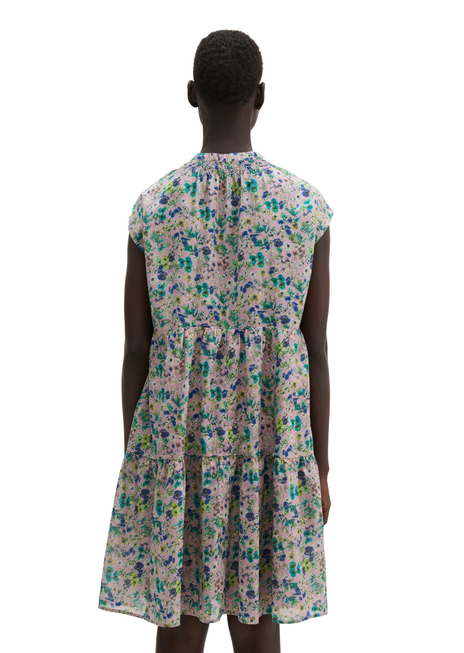 Marc O'Polo Minikleid aus bedrucktem Baumwoll-Voile