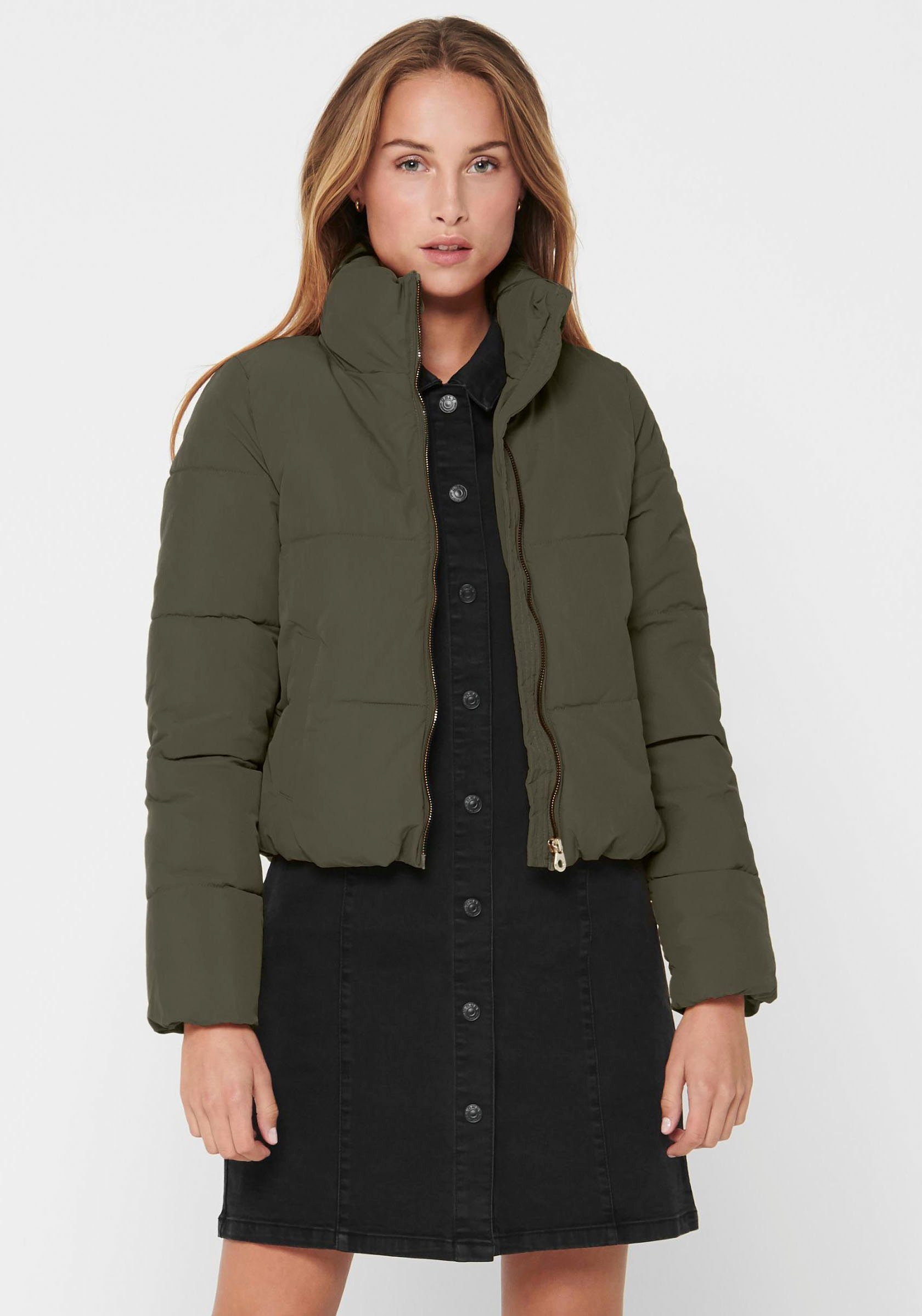 Steppjacke ONLCAMILLA V-NECK L/S PULLOVER KNT NOOS