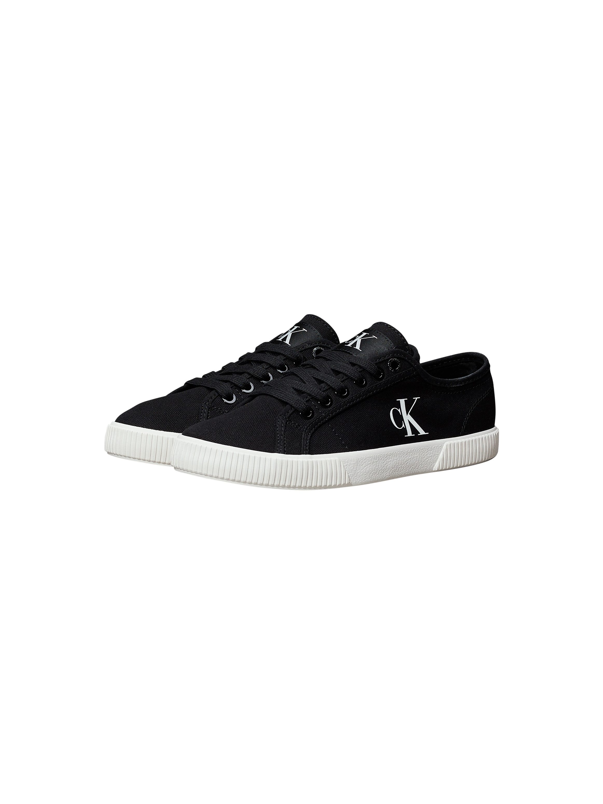 Calvin Klein Jeans ESS VULC LOW CV MG WN Sneaker Halbschuh, Freizeitschuh, Schnürschuh in Retro-Optik