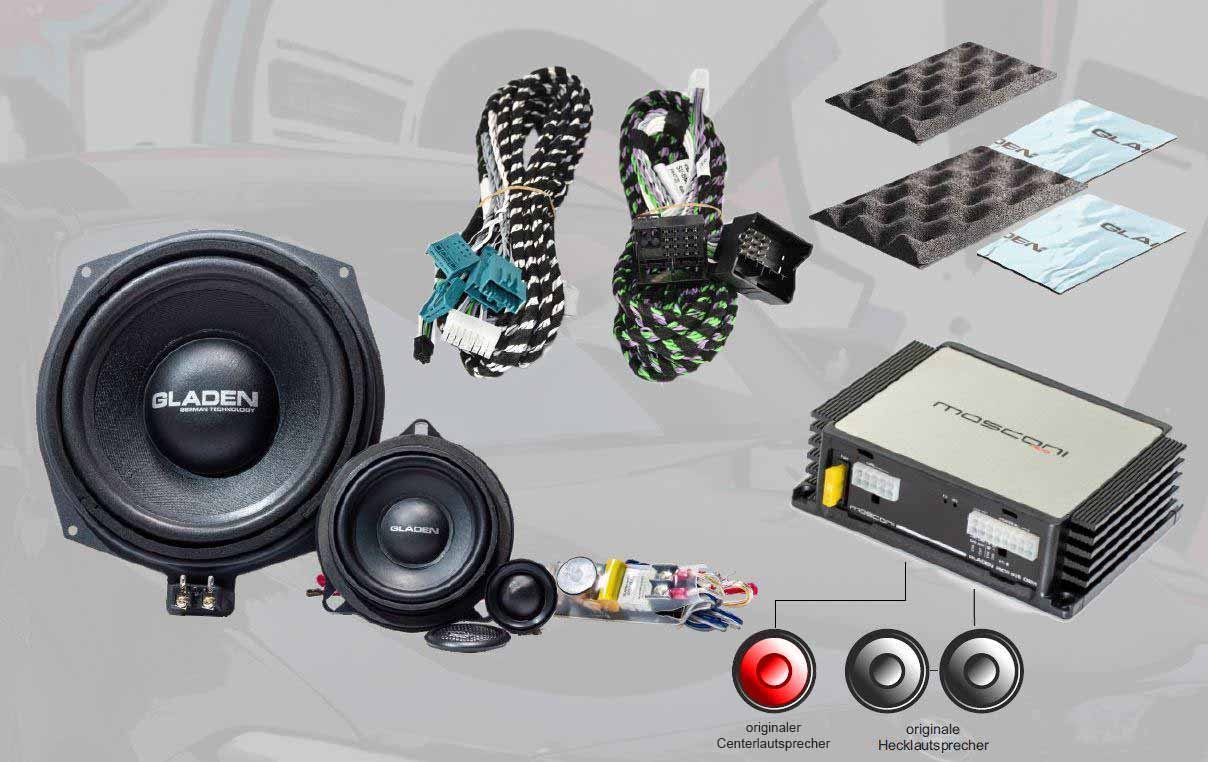 Gladen Gladen GA-SU-BM-S676-BASIC-C SoundUp kompatibel mit BMW ab F-Modelle  mit S676 plus Sound-Upgrade für original Centerkanal Auto-Lautsprecher  (Gladen GA-SU-BM-S676-BASIC-C SoundUp kompatibel mit BMW ab F-Modelle mit  S676 plus Sound-Upgrade für ...
