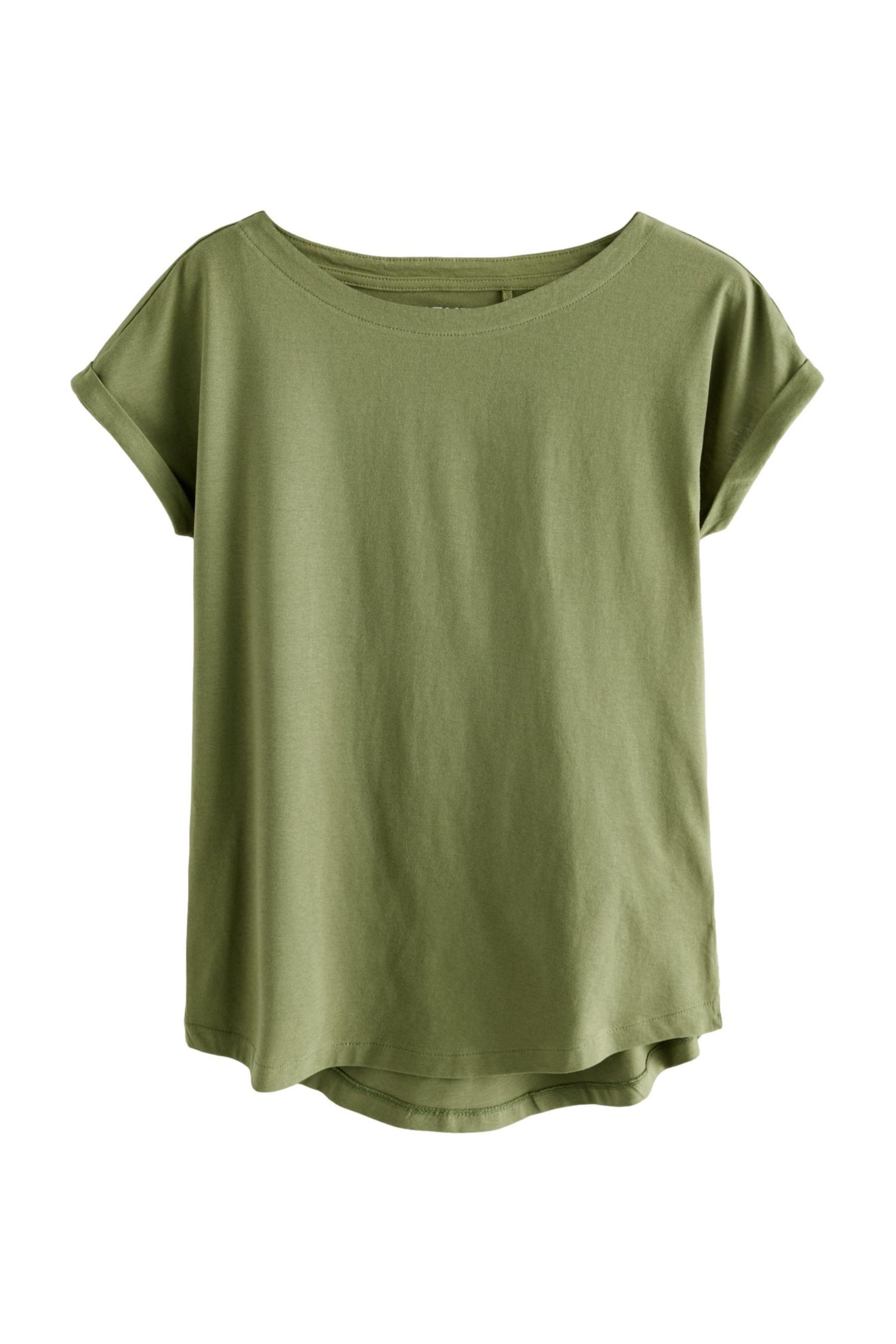 T-Shirt T-Shirt mit Flügelärmeln