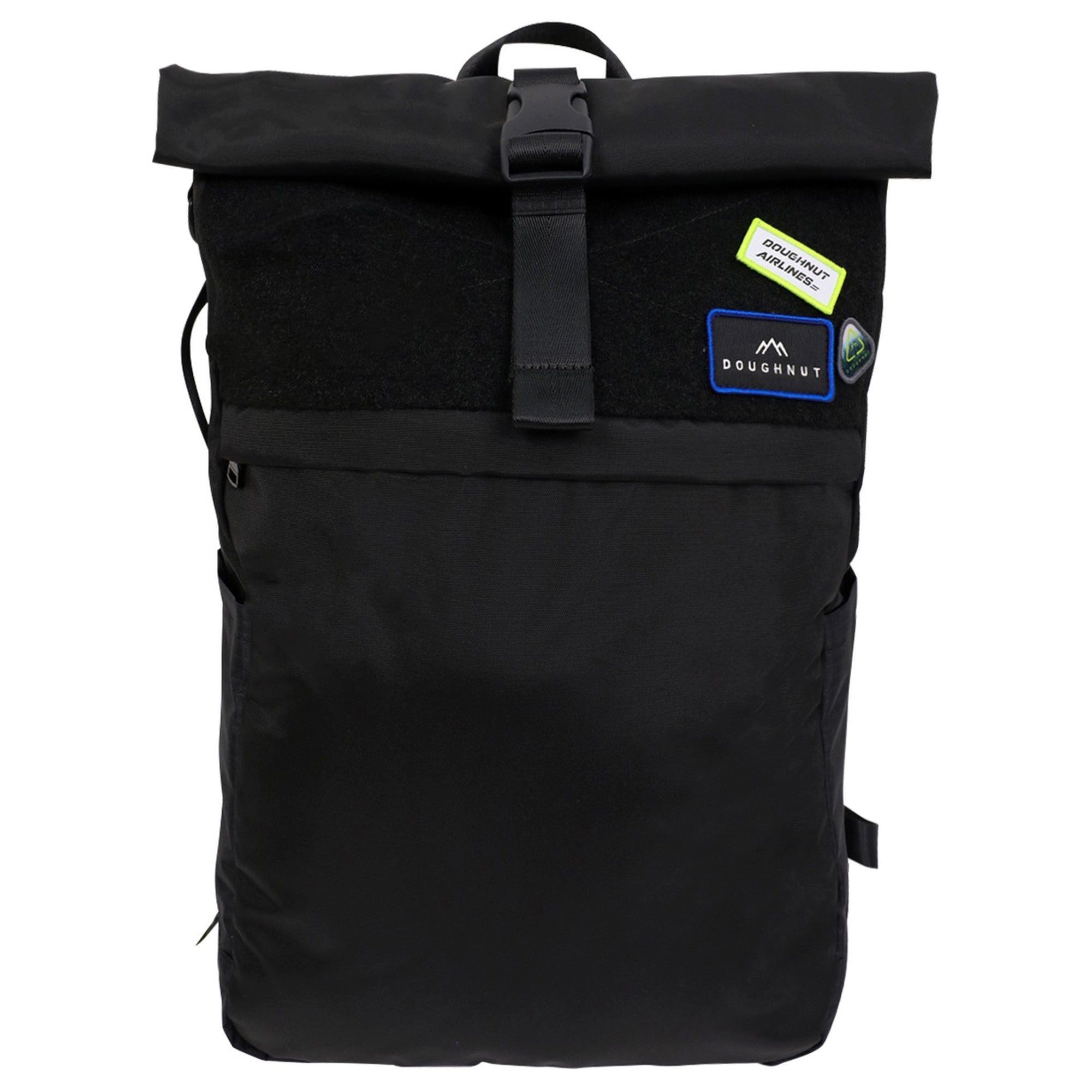 Doughnut Rucksack Jetpack Airlines 22 - Rolltop Rucksack 48-68 cm erw. (black)