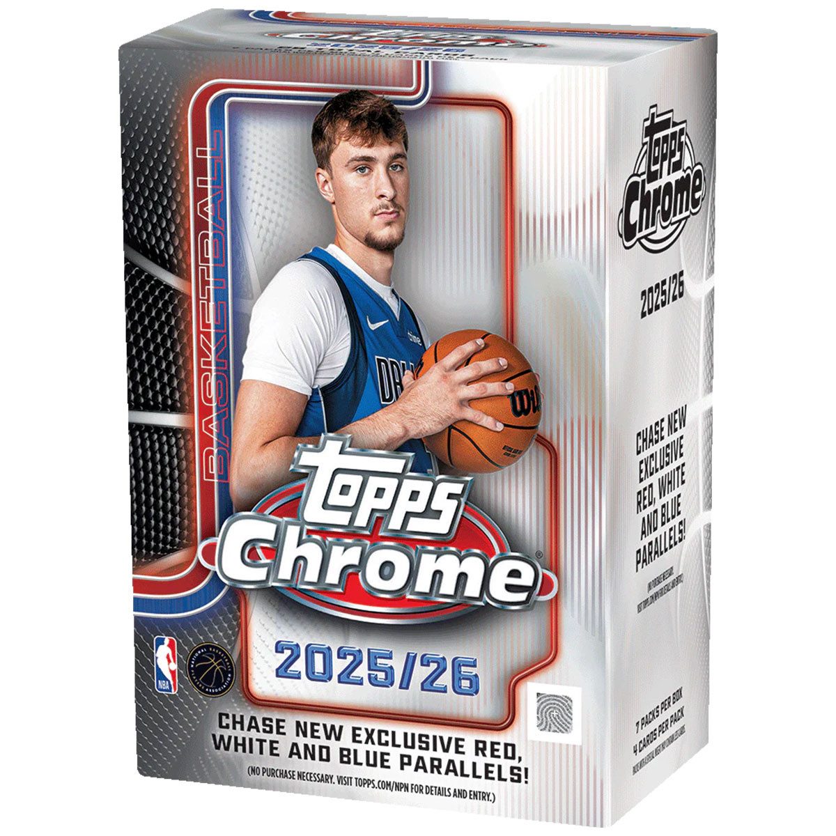 Topps Sammelkarte Topps Chrome Basketball 2025/26 - 1 Value Box