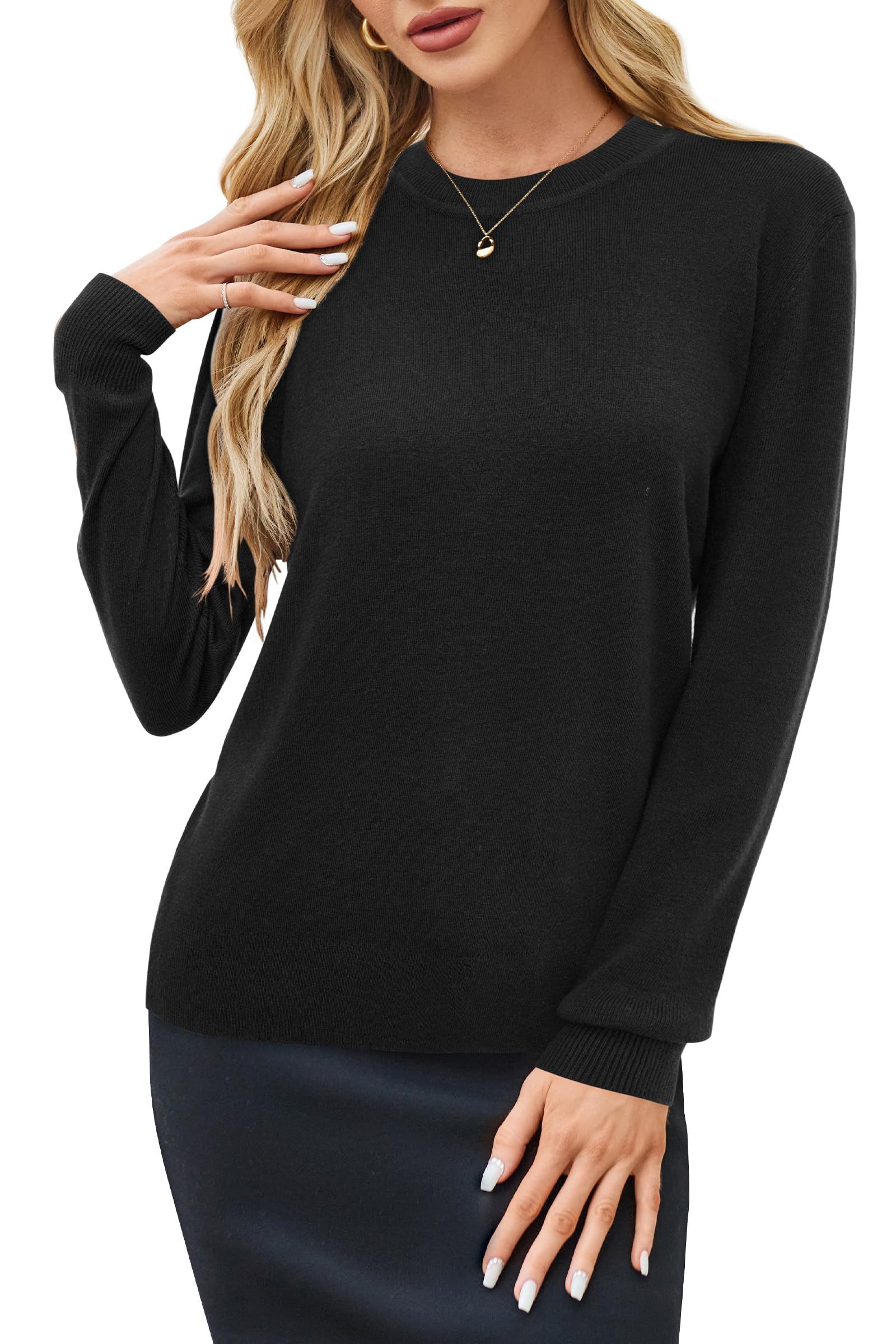 Arach&Cloz Strickpullover Damen Pullover Strickpullover Blusenoberteile Lan günstig online kaufen