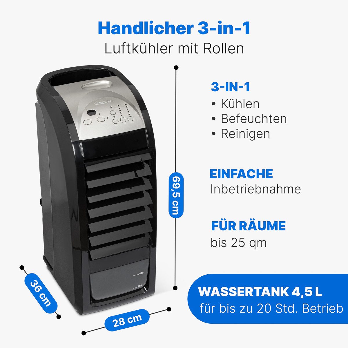 CLATRONIC Standventilator LK 3742 günstig online kaufen