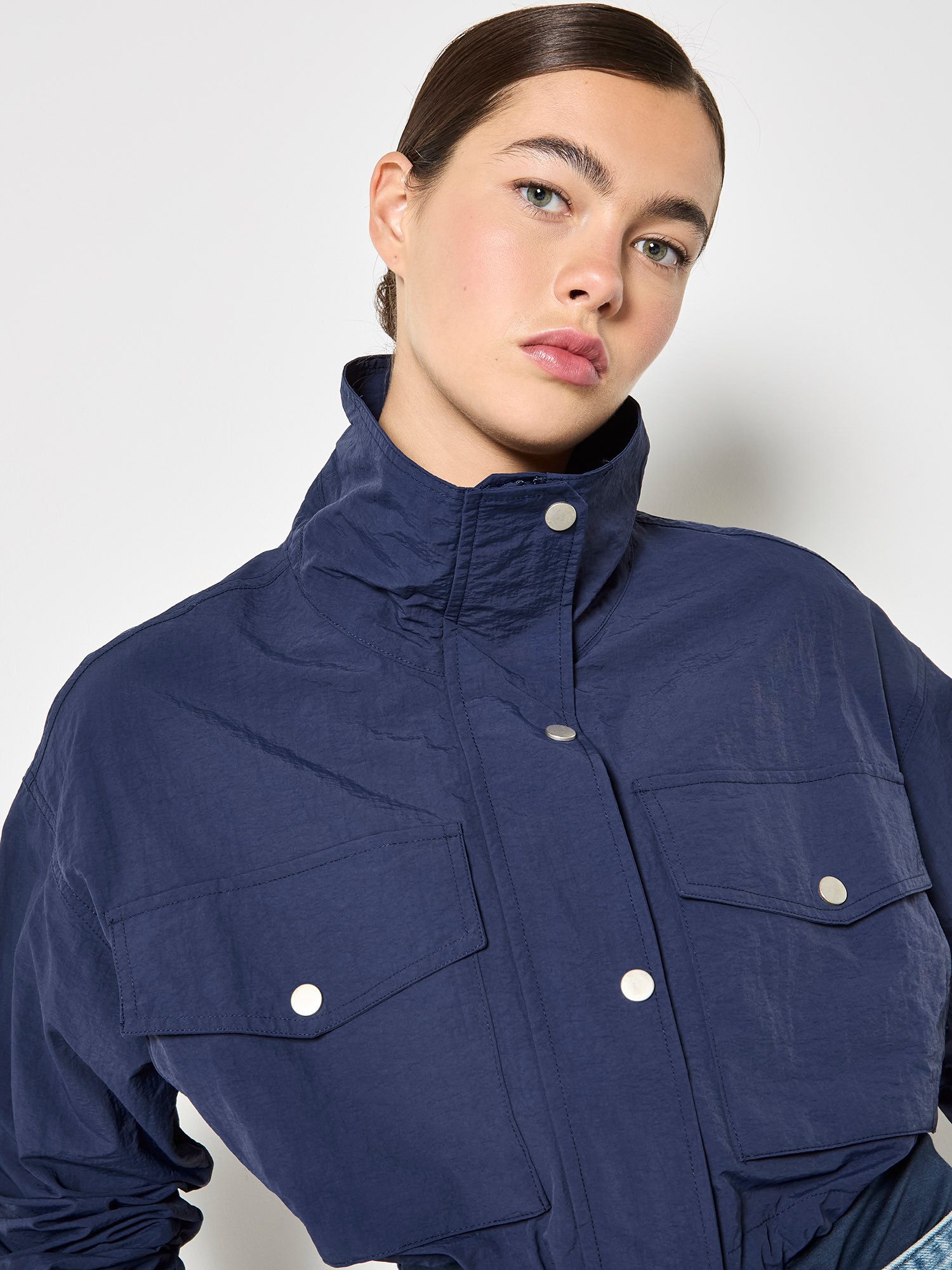 Apricot Kurzjacke Sportliche kurze Jacke in unifarben