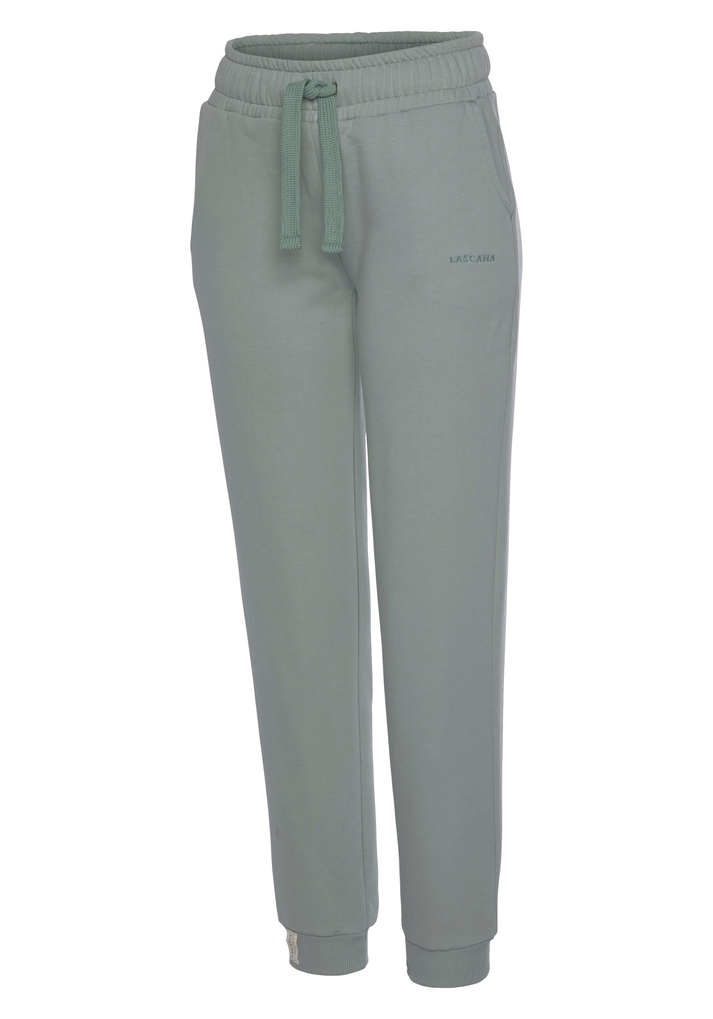 LASCANA Sweathose aus organischer Baumwolle, Loungewear