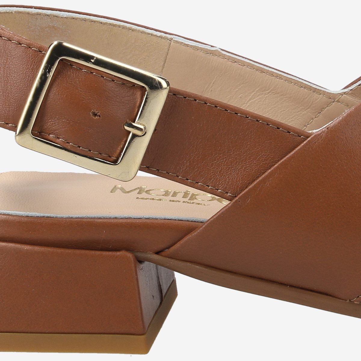 Maripé Maripé ILDA V.2 COGNAC, Sandaletten, Braun, Damen Sandalette