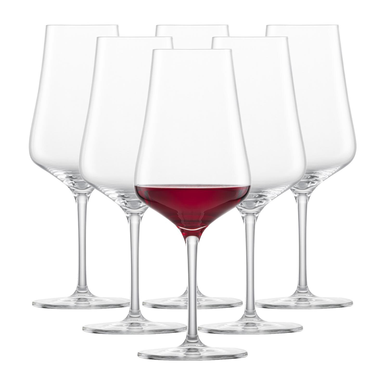 Zwiesel Glas Rotweinglas Bouquet Beaujolais Rotweingläser 486 ml 6er Set, 6-tlg., Glas