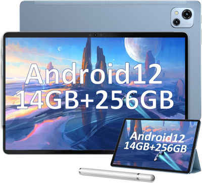 OSCAL Tablet (10,1", 256 GB, Android 12, 4G LTE, Dual 4G-LTE+5G WiFi Octa-Core 7680mAh Akku FHD 13MP+8MP BT5.0 GMS/OTG)
