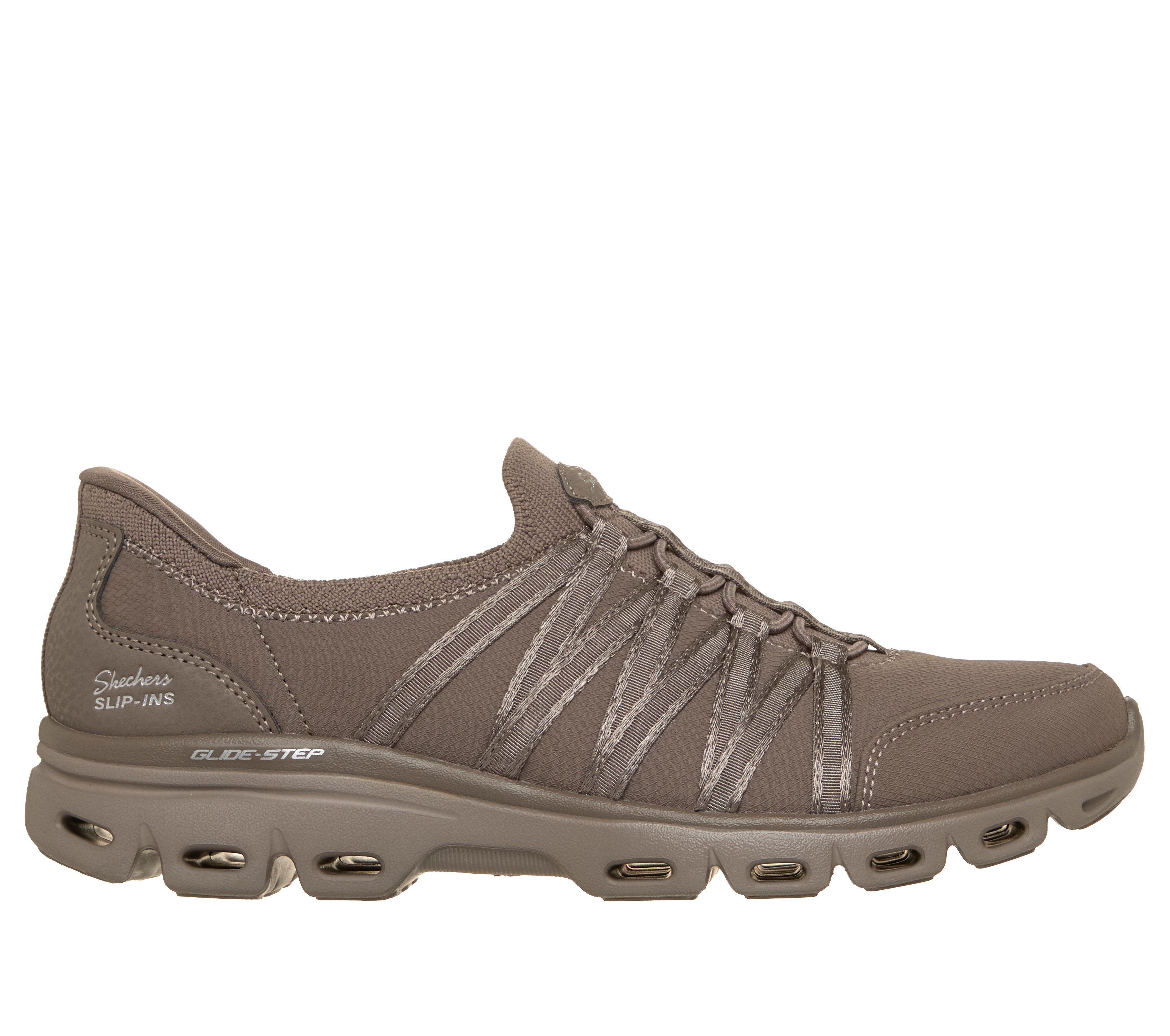 Skechers GLIDE-STEP COMFORT-STEADY GRACE Slip-On Sneaker Schlupfschuh, Halbschuh, Freizeitschuh mit Slip ins – Bild 4 von 5