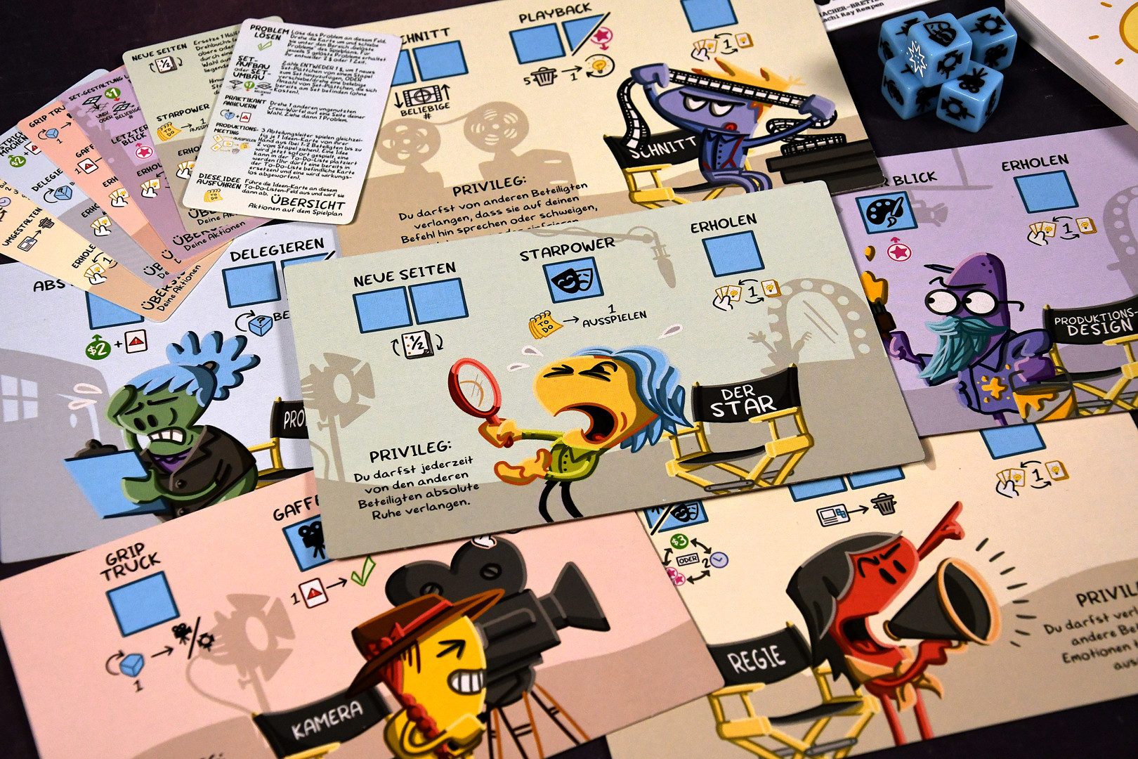 Kobold Spieleverlag Spiel Roll Camera! Das Filmemacher Brettspiel