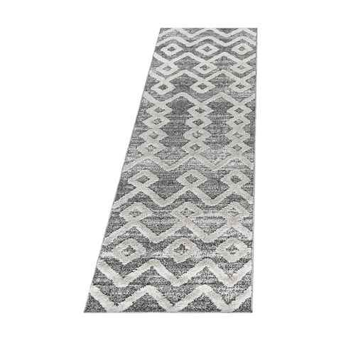 Hochflor-Teppich Teppich für den Flur oder Küche Boho-Design, Stilvoll Günstig, Läufer, Höhe: 20 mm