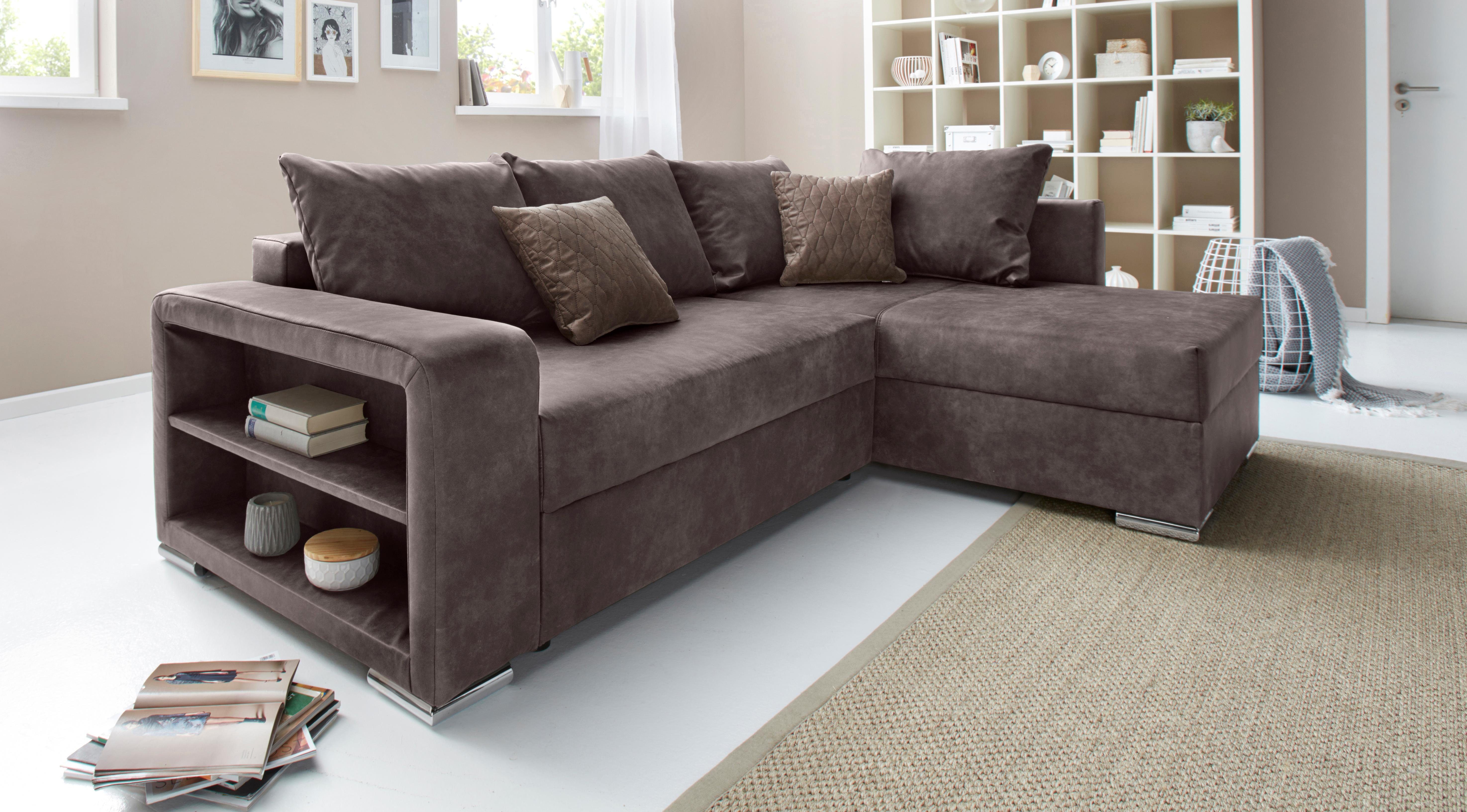 Guter Preis COLLECTION AB Ecksofa Bettfunktion und Bettkasten inklusive John