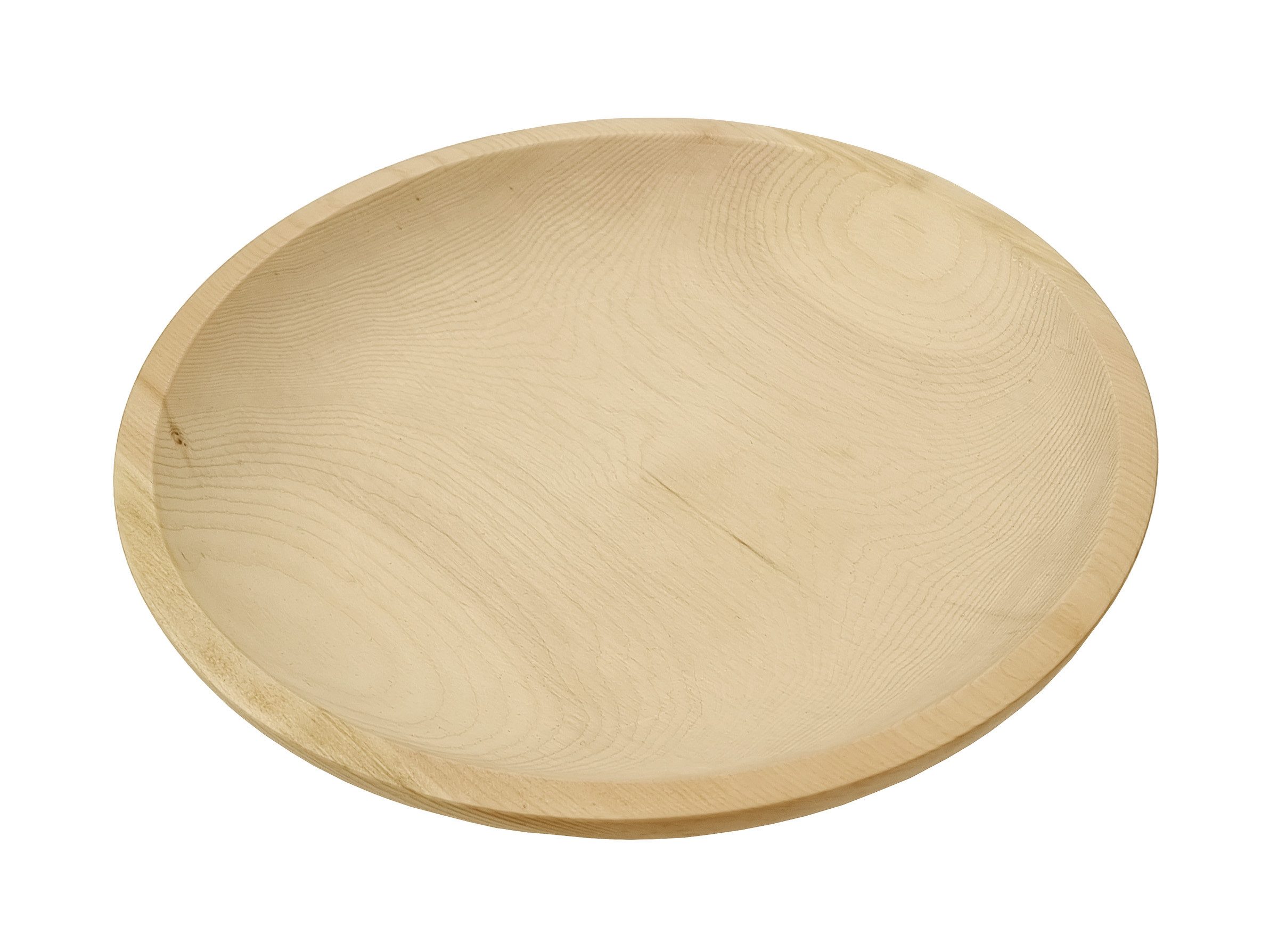 ERST-HOLZ Декоративна тарілка Zirben Schale für Küche oder Esszimmer Holzdeko (1 St)