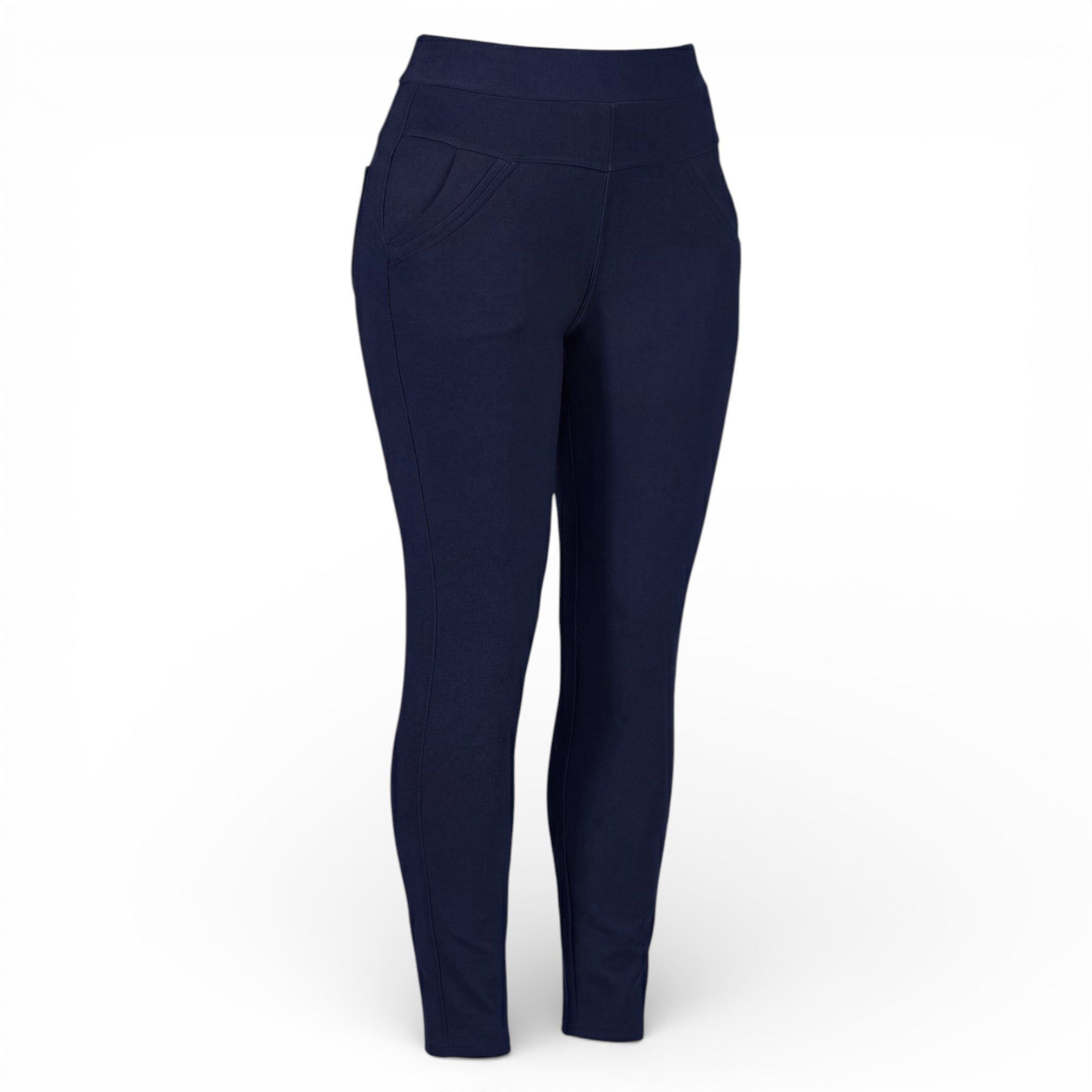 OriginalYou Schlupfhose Damen Stretch Hose Freizeithose Slim Fit Businesshose auch in großen Größen erhältlich – Bild 2 von 5